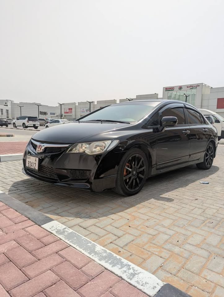 zwart Honda Civic EX 2009