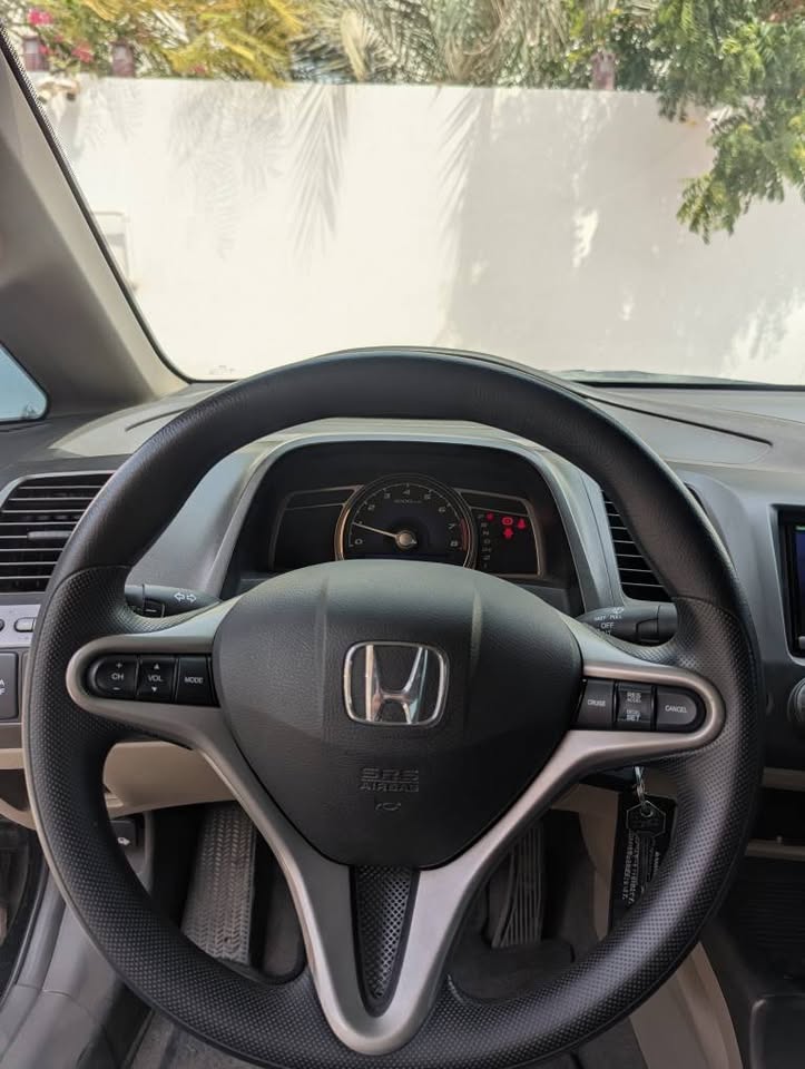 zwart Honda Civic EX 2009