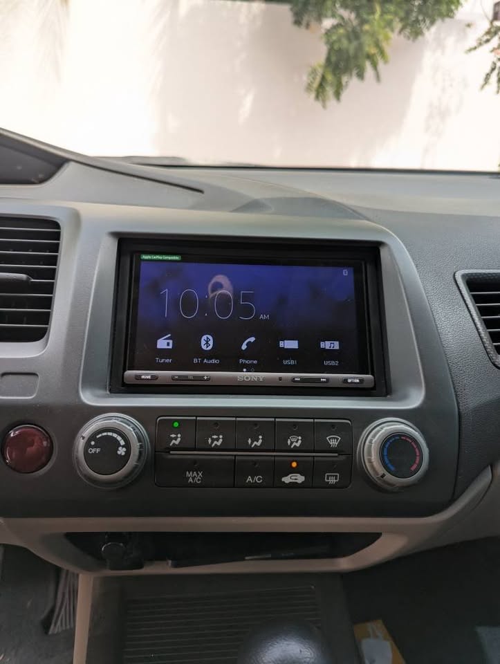 Black Honda Civic EX 2009