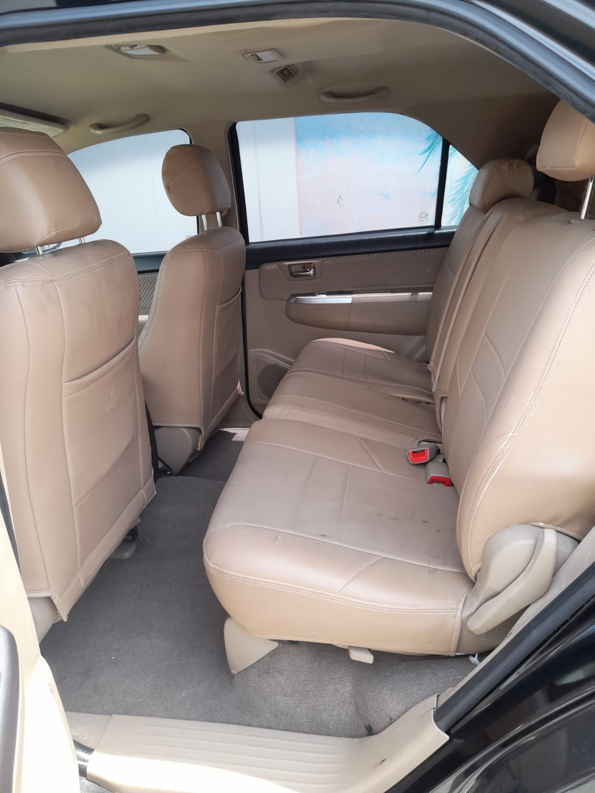 Black Toyota Fortuner EXR 2015