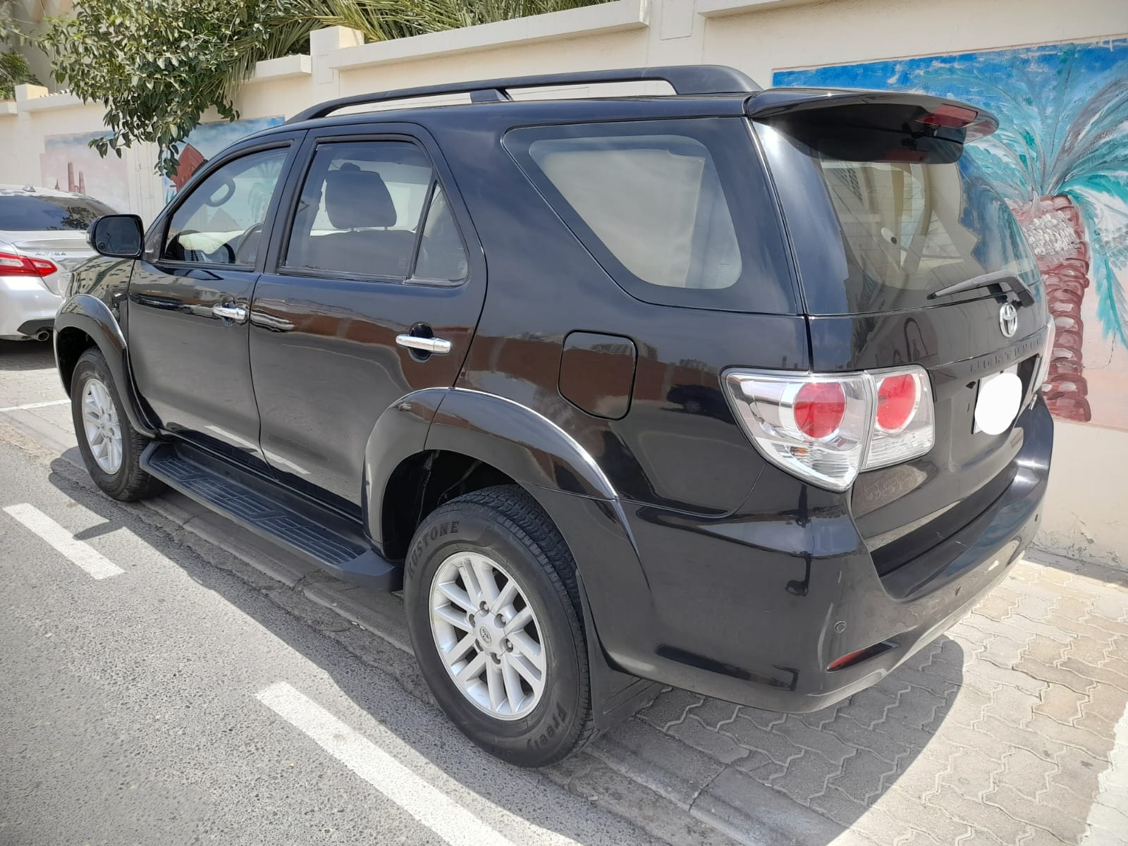 Black Toyota Fortuner EXR 2015