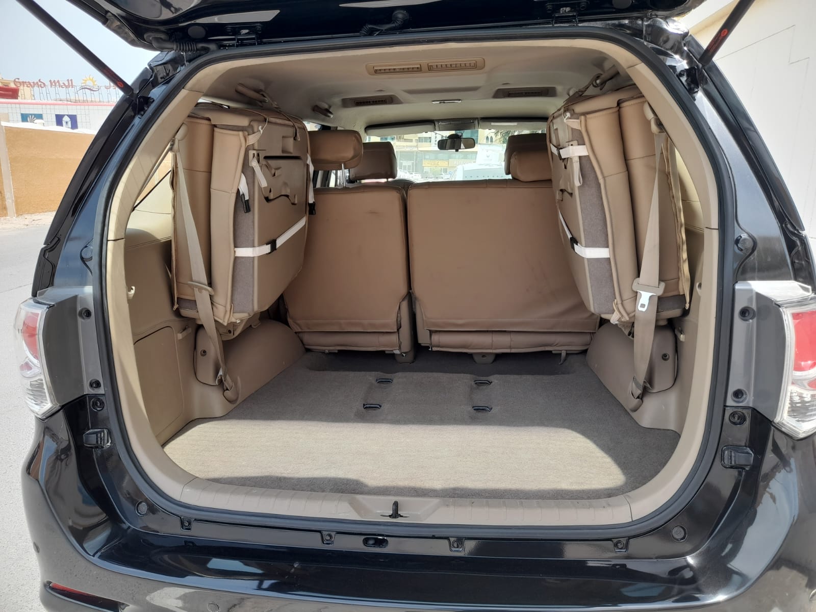 Black Toyota Fortuner EXR 2015
