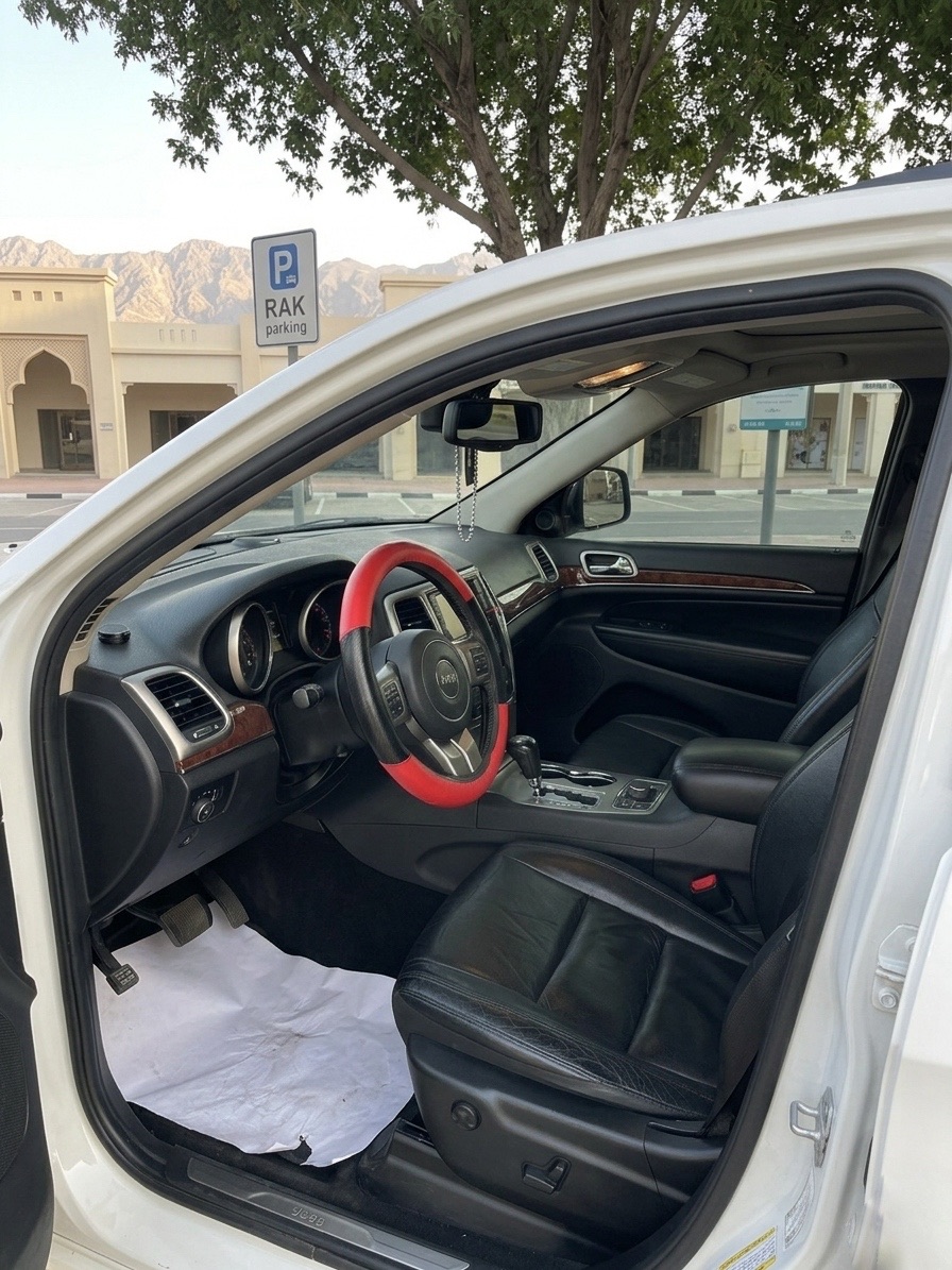 Blanco Jeep Grand Cherokee Limited 2012