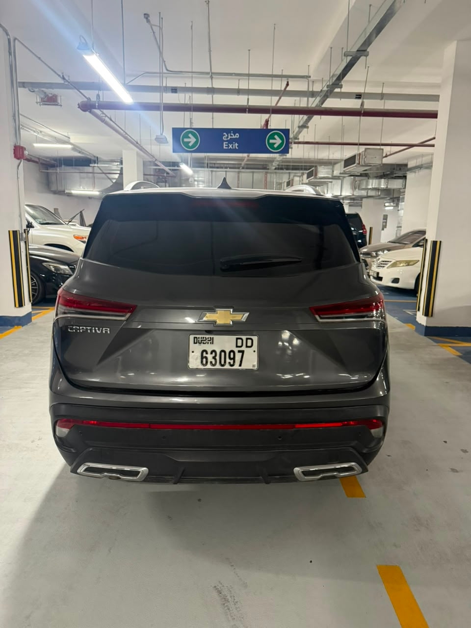 Gray Chevrolet Captiva 7-Seater 2025