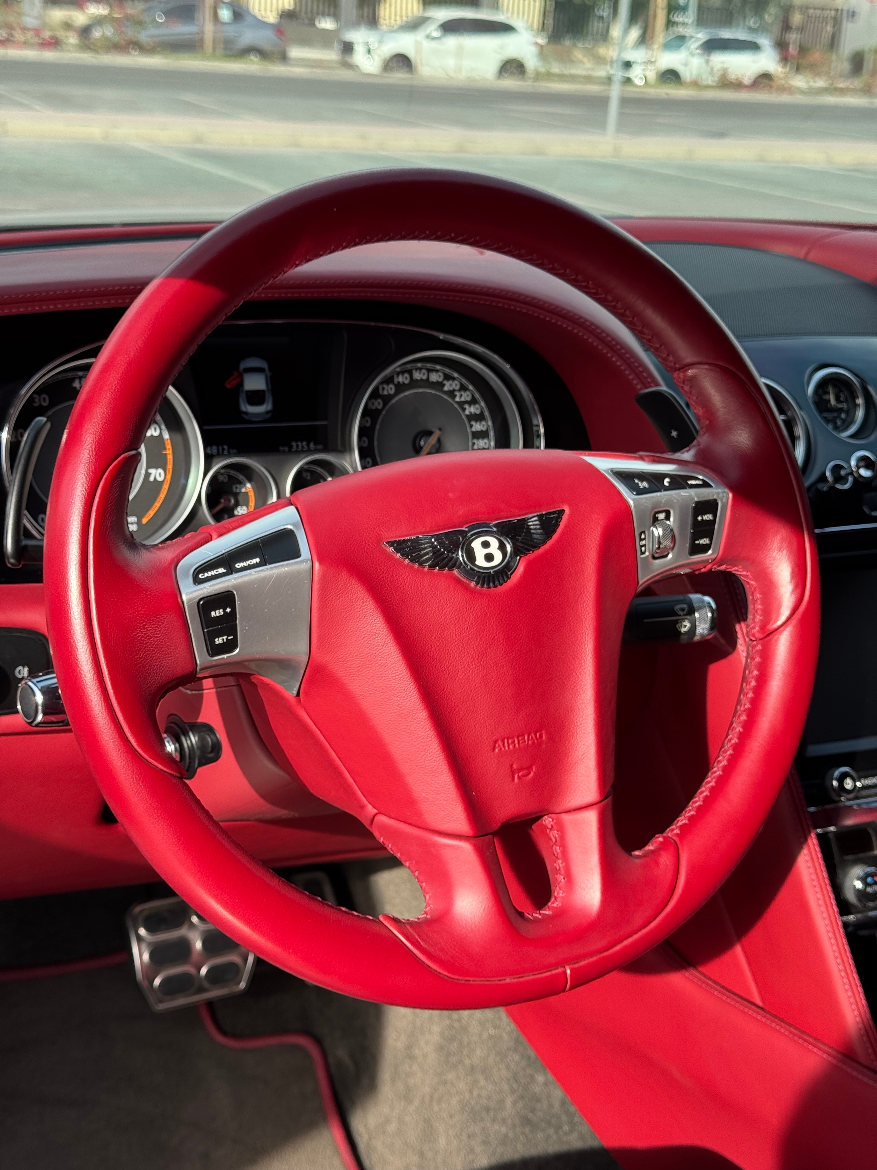zwart Bentley Continental GT V8 2014