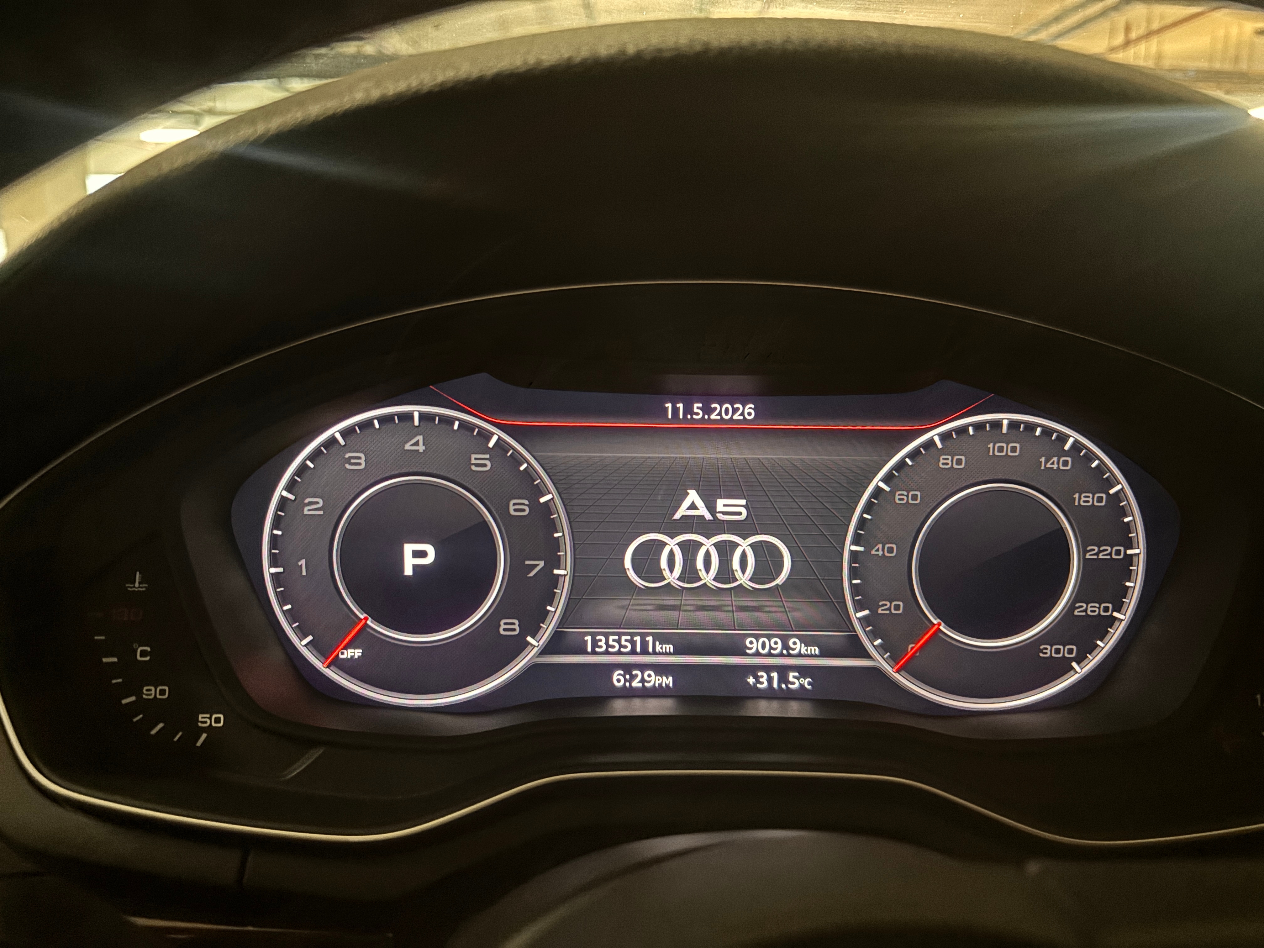 Nero Audi A5 Coupe 2018