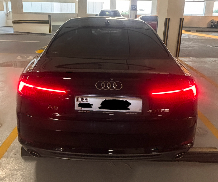 zwart Audi A5 Coupe 2018