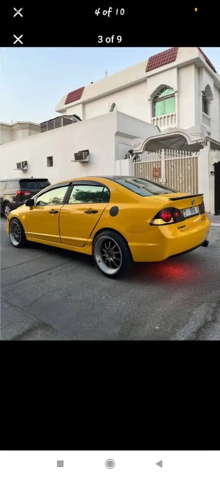 Black Honda Civic Sport 2007