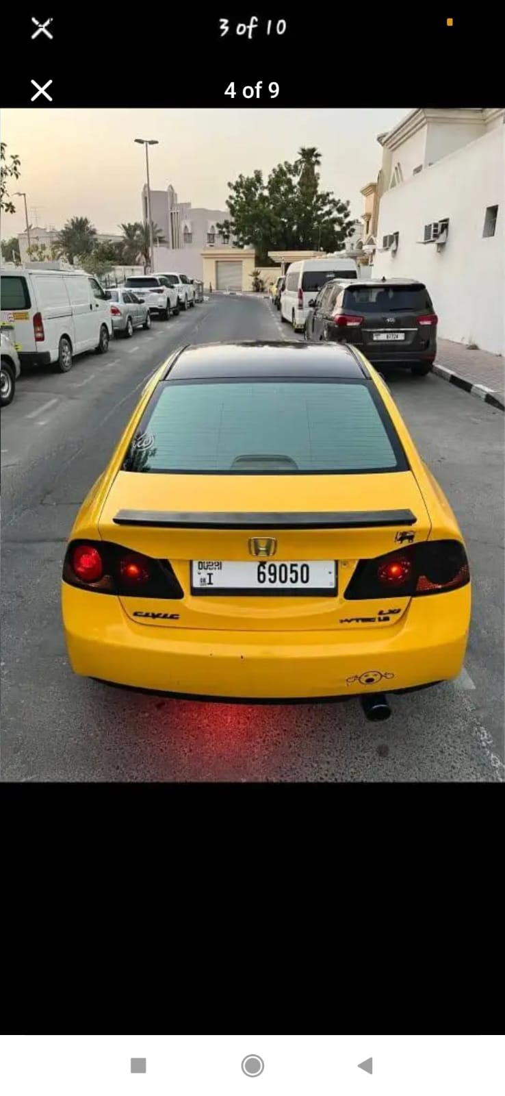 Black Honda Civic Sport 2007
