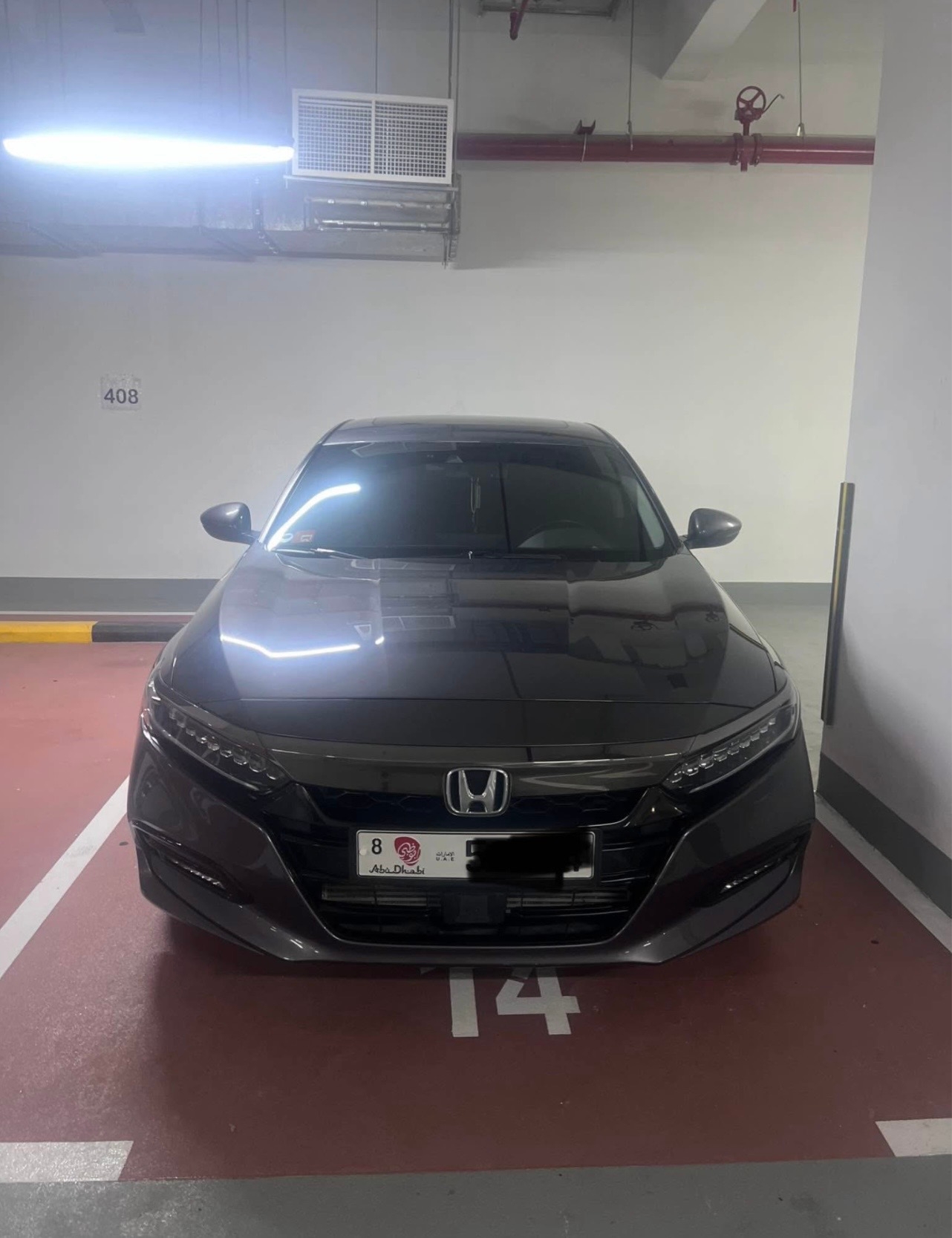 灰色的 本田 Accord Sport 2019