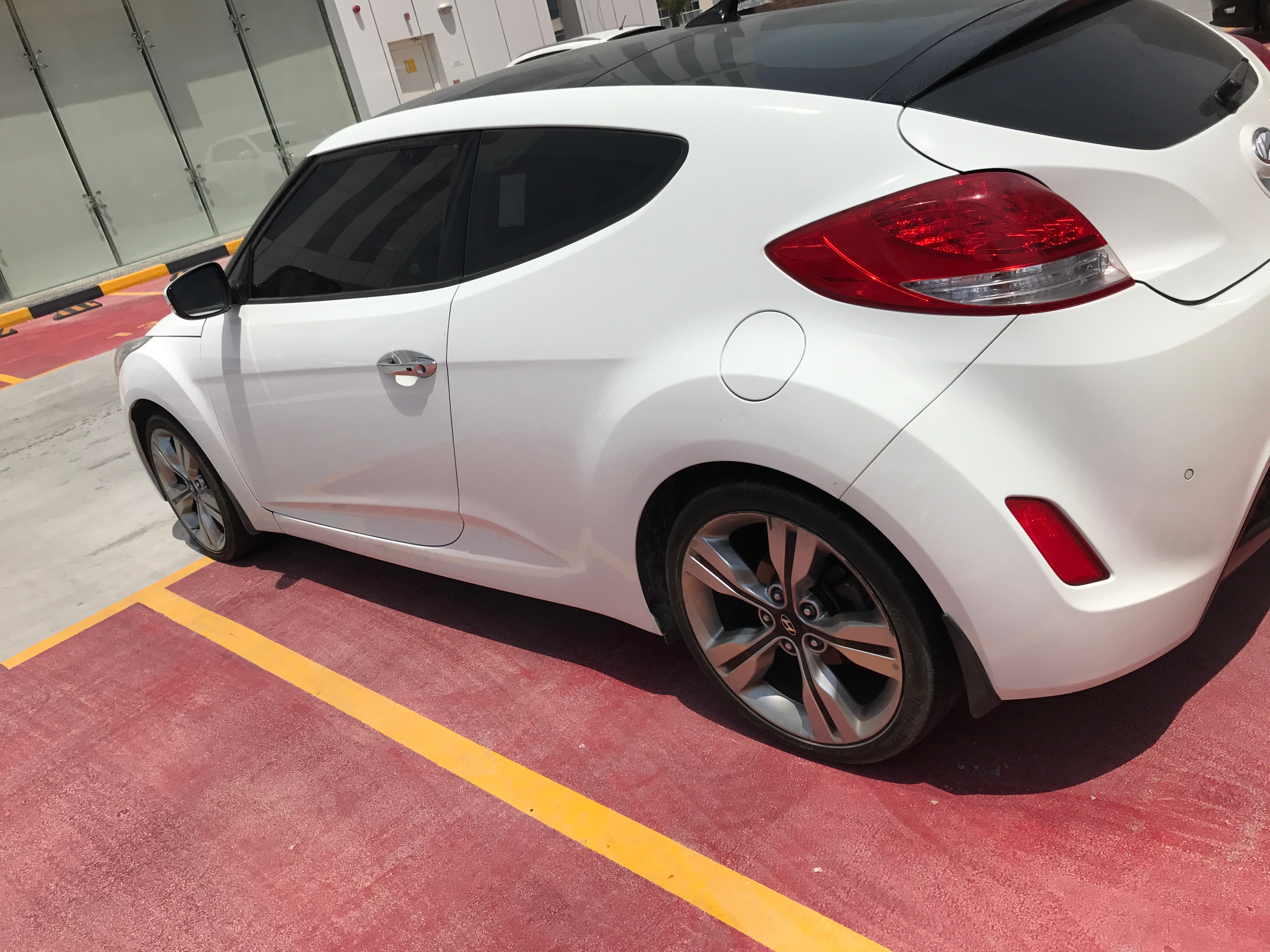 Blanc Hyundai Veloster 2.0 Premium 2015