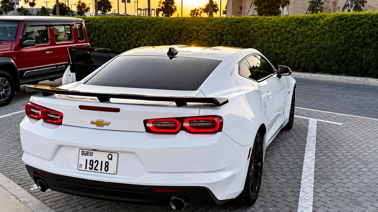 Black Chevrolet Camaro LT 2021