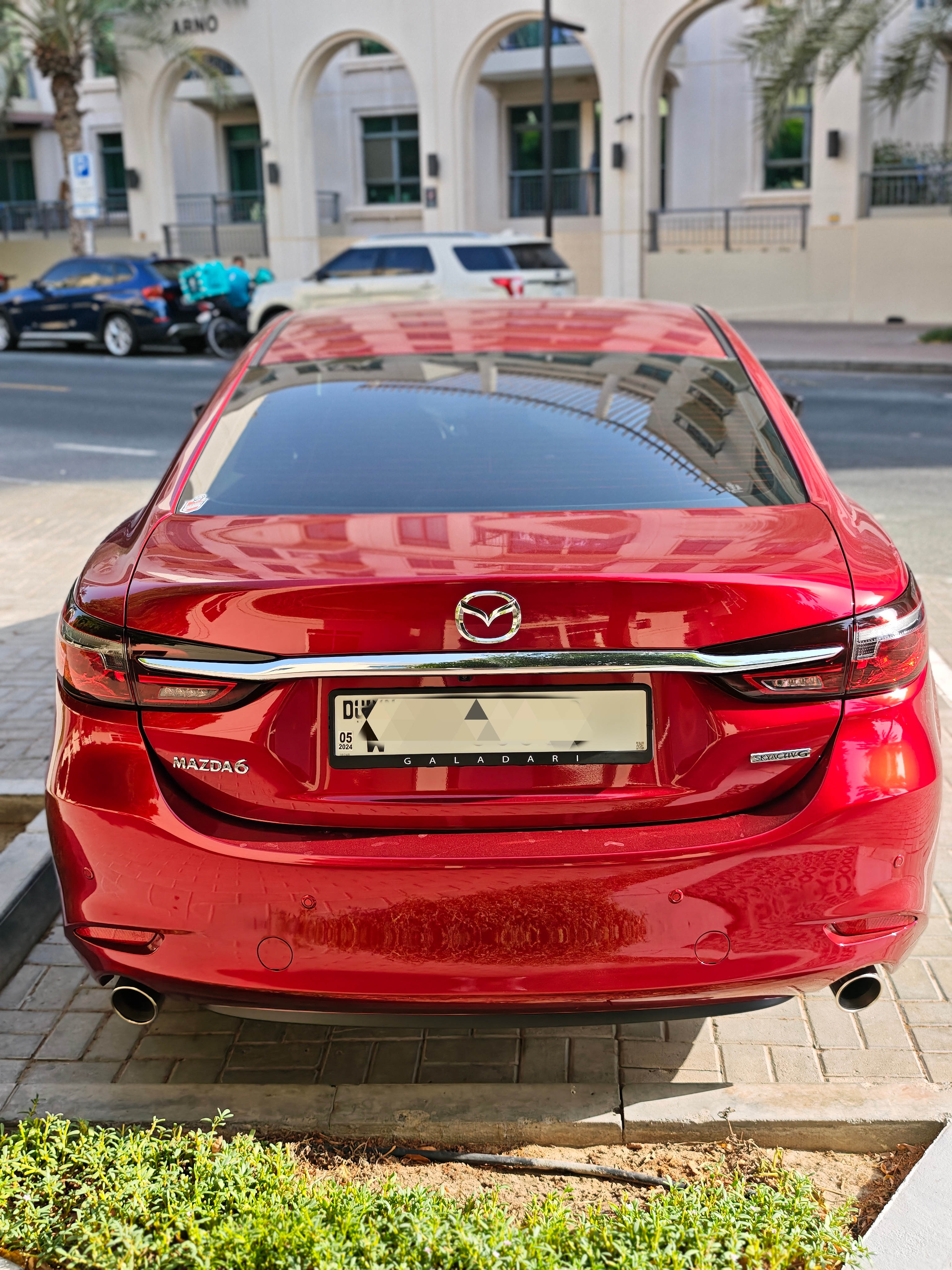 Красный Mazda 6 Core 2023 год