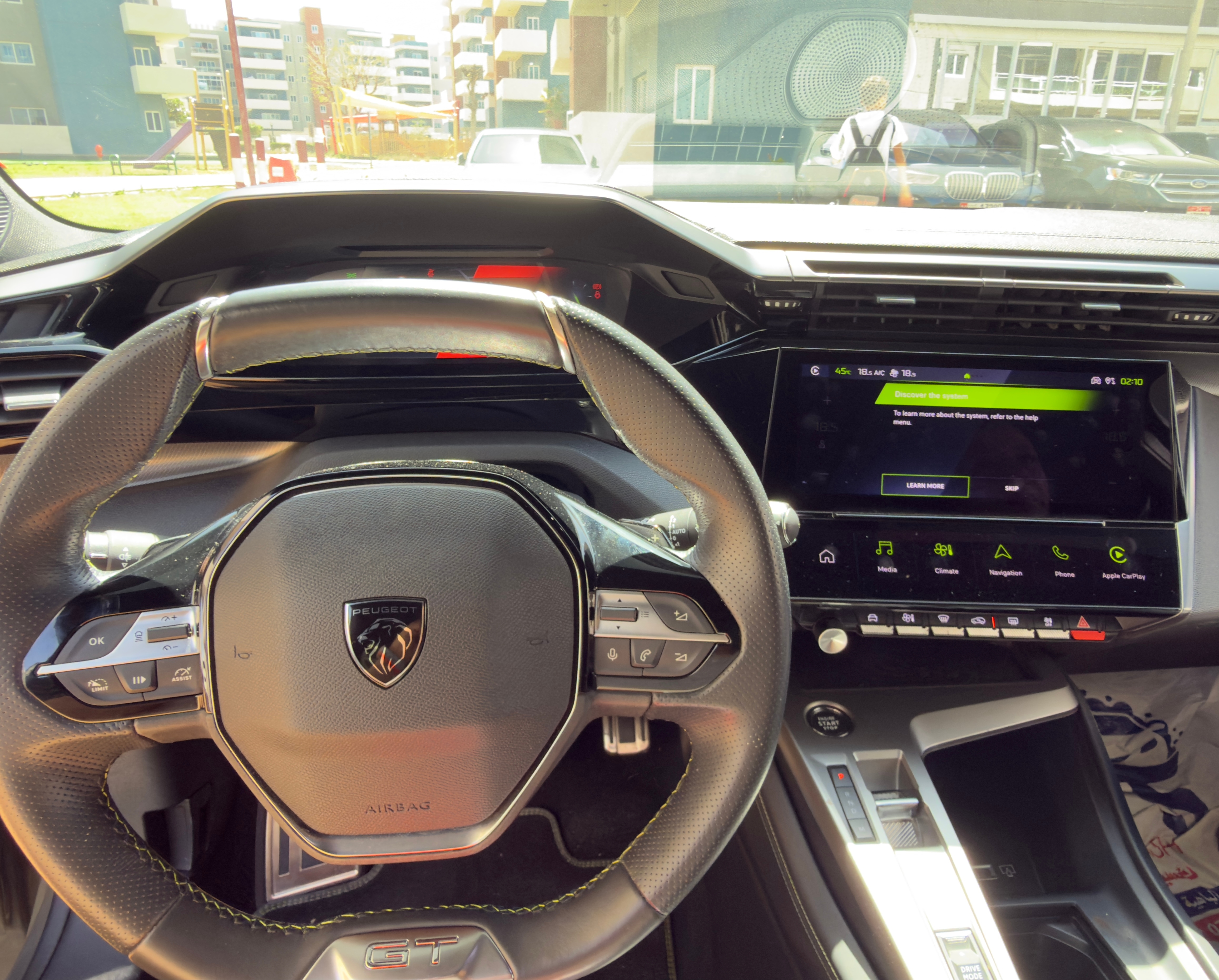 Gray Peugeot 408 GT Line 2024