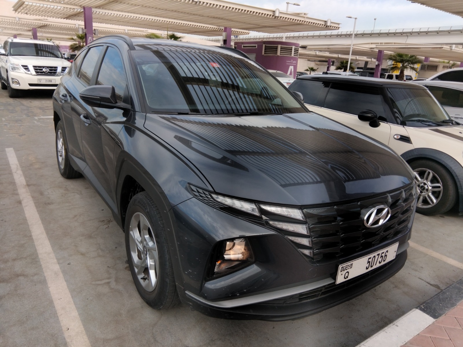Dark Gray Hyundai Tucson Eco 2023
