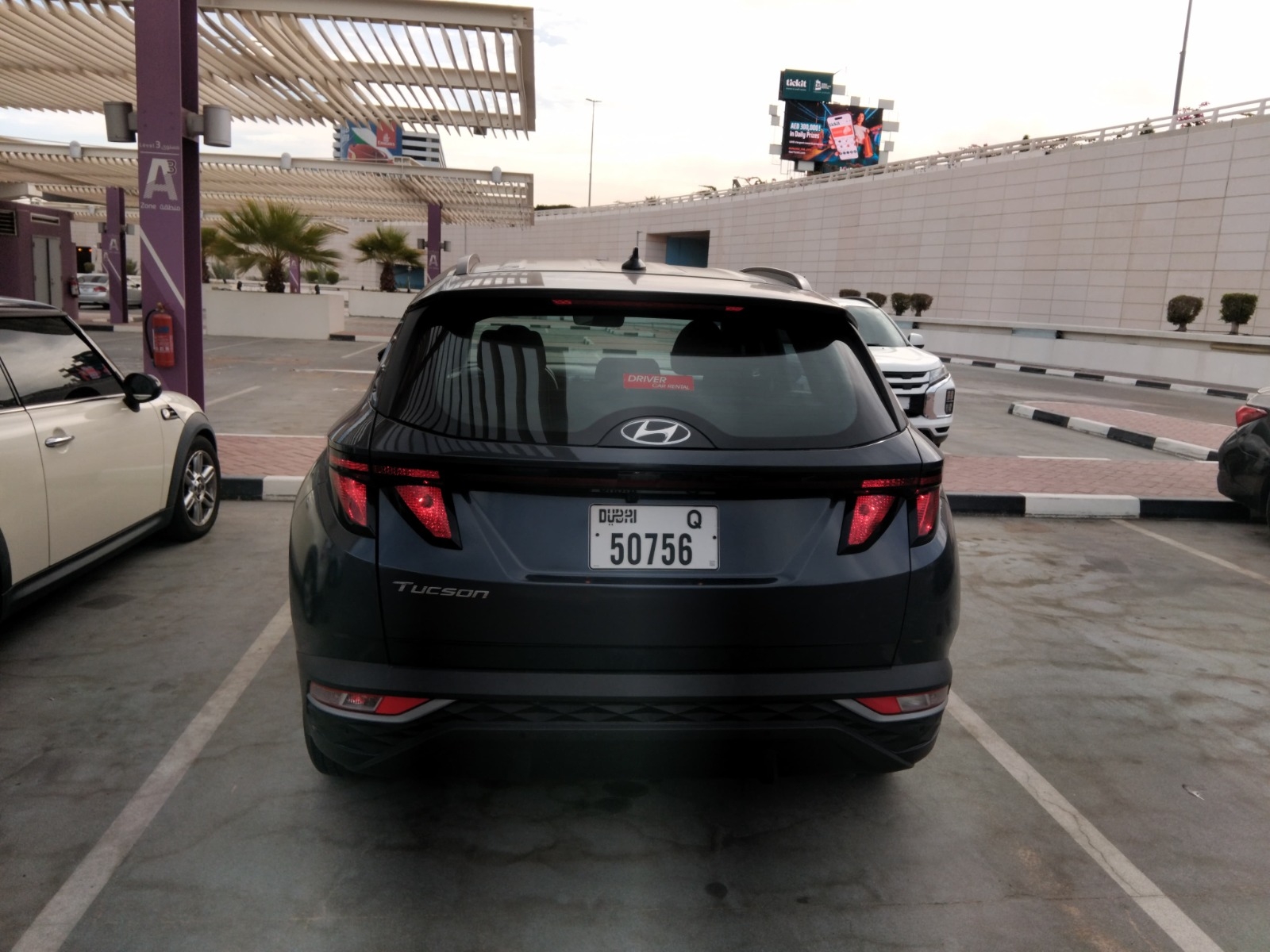 Dark Gray Hyundai Tucson Eco 2023