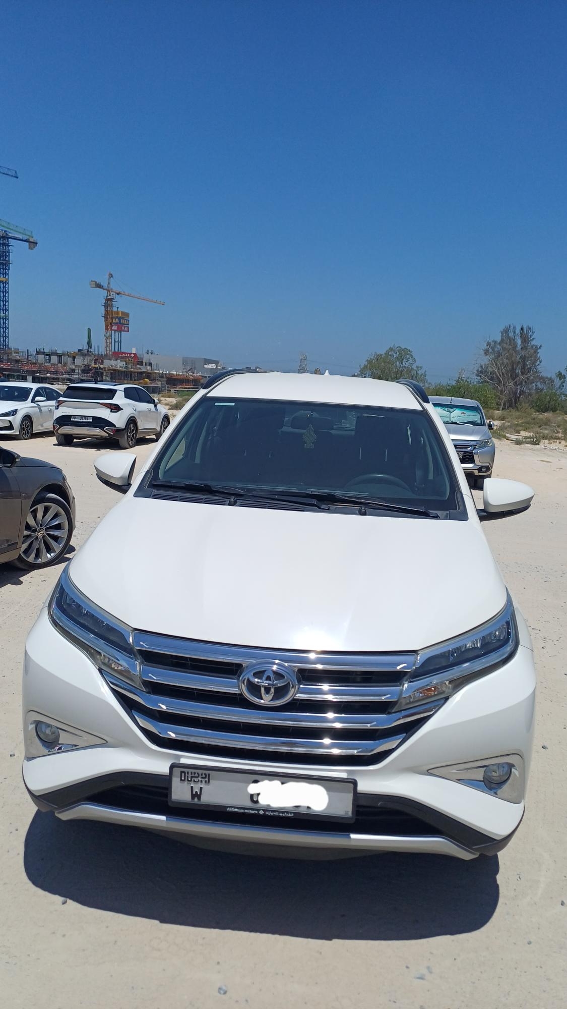 Белый Toyota Rush EX 2023 год