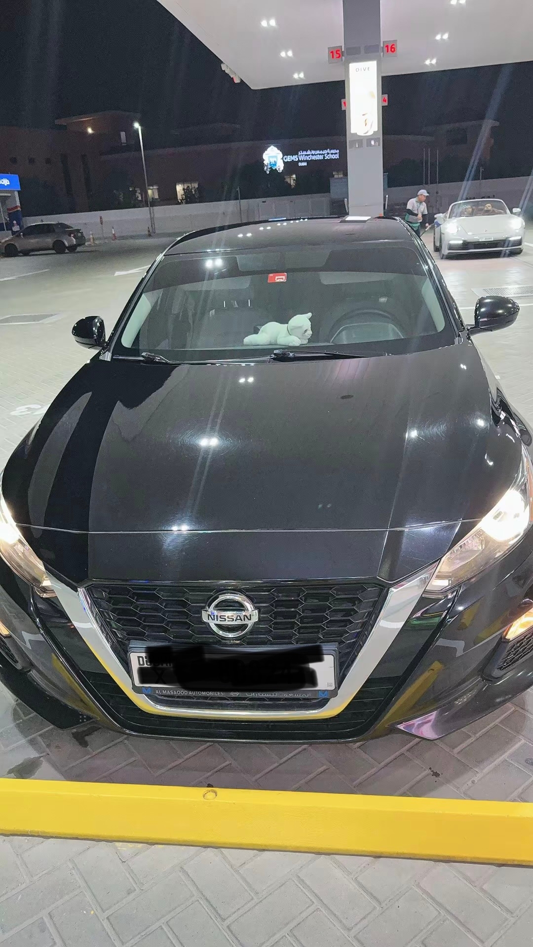 Siyah Nissan Altima 2.5 S 2020