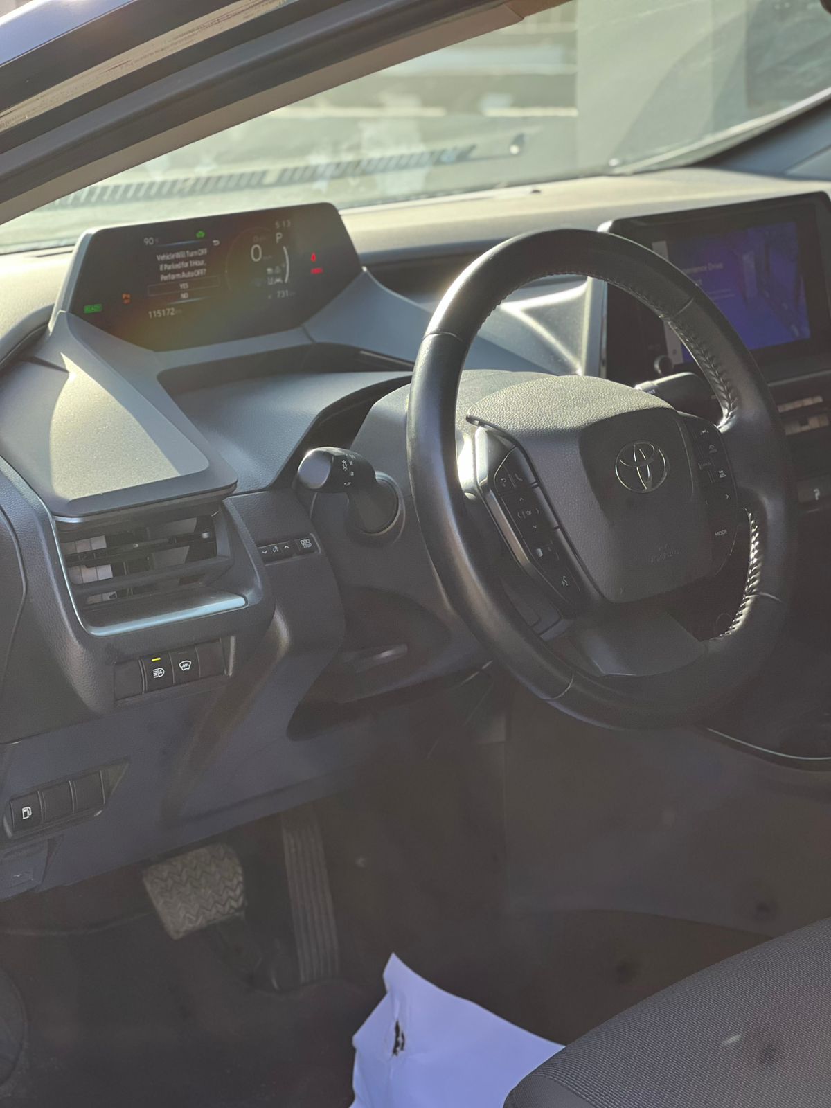 Black Toyota Prius Eco 2023