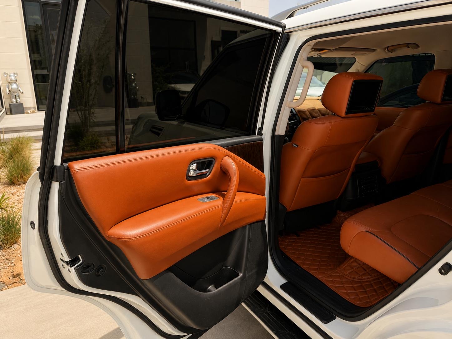 White Nissan Patrol XE 2019