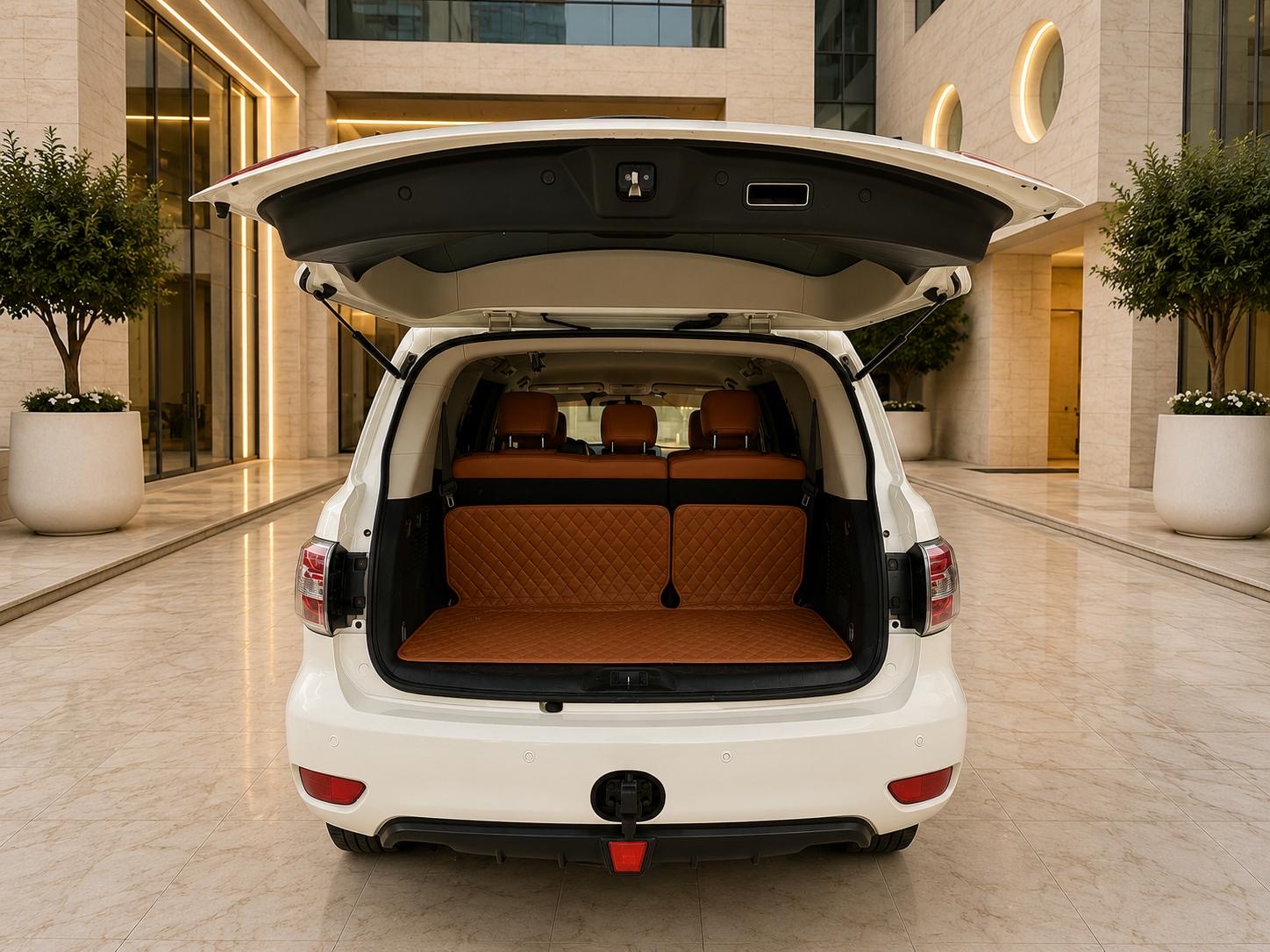 White Nissan Patrol XE 2019