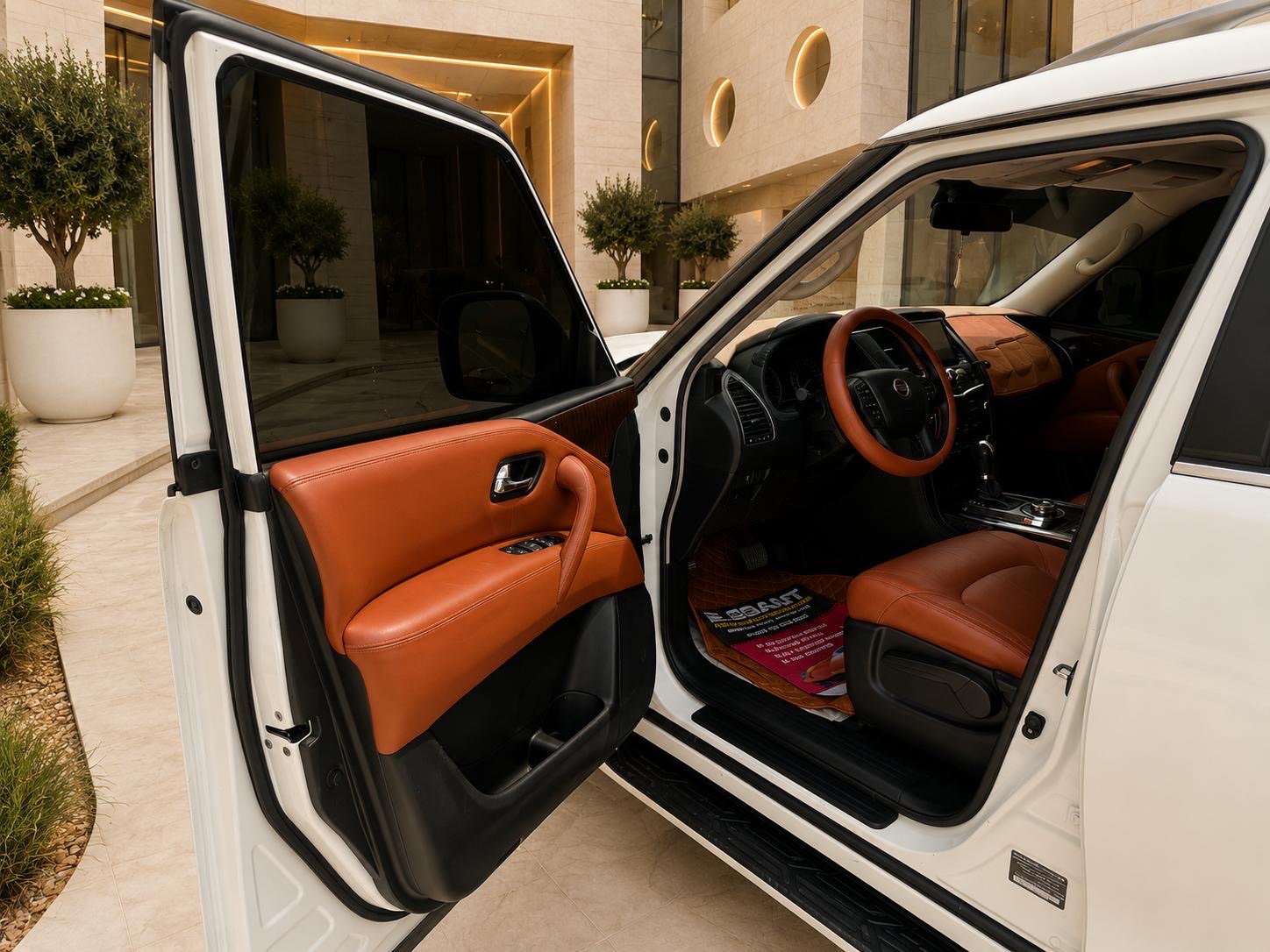 Weiß Nissan Patrol XE 2019