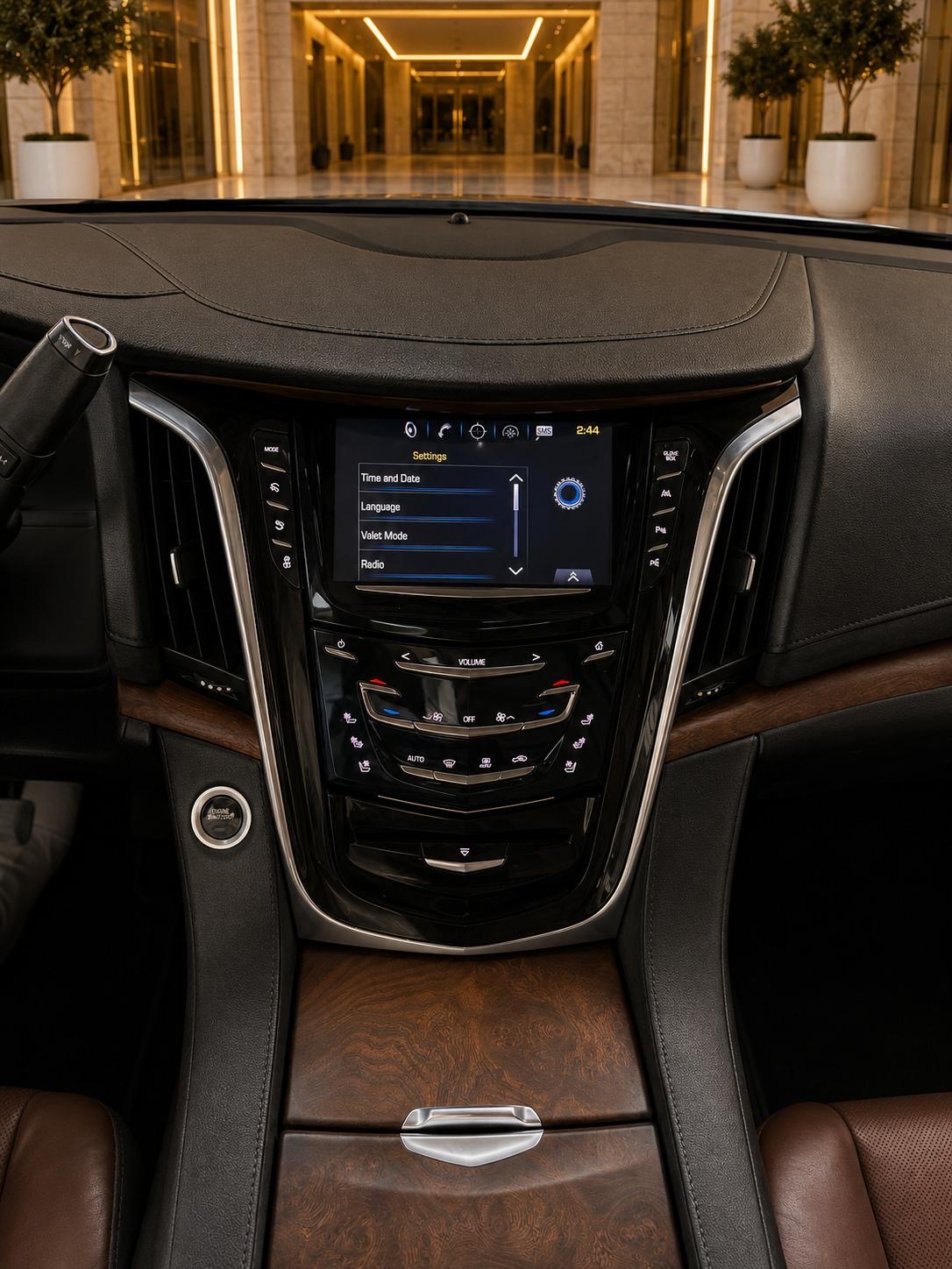 Black Cadillac Escalade ESV V 2017
