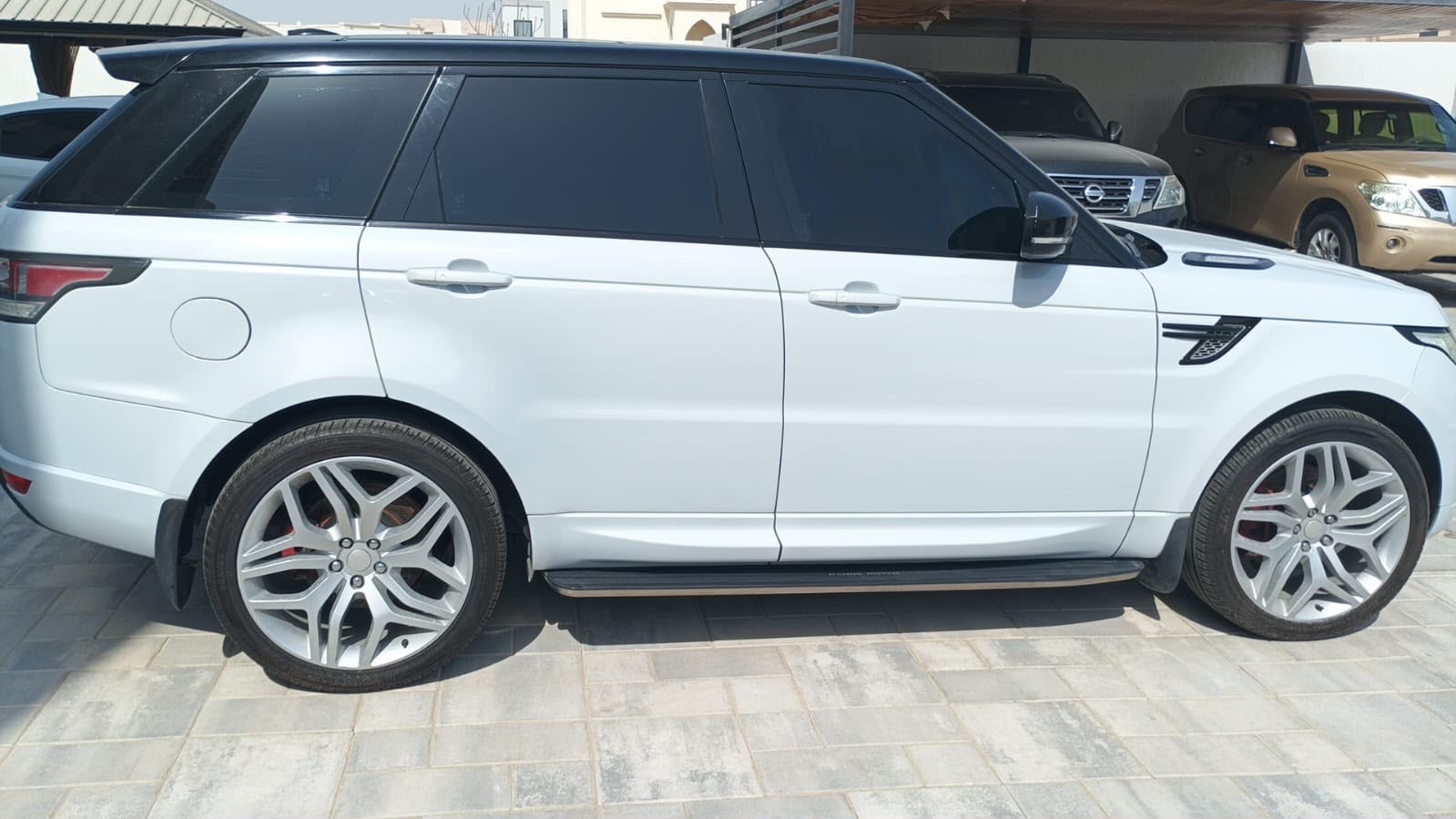 Weiß Land Rover Range Rover Sport HSE 2015