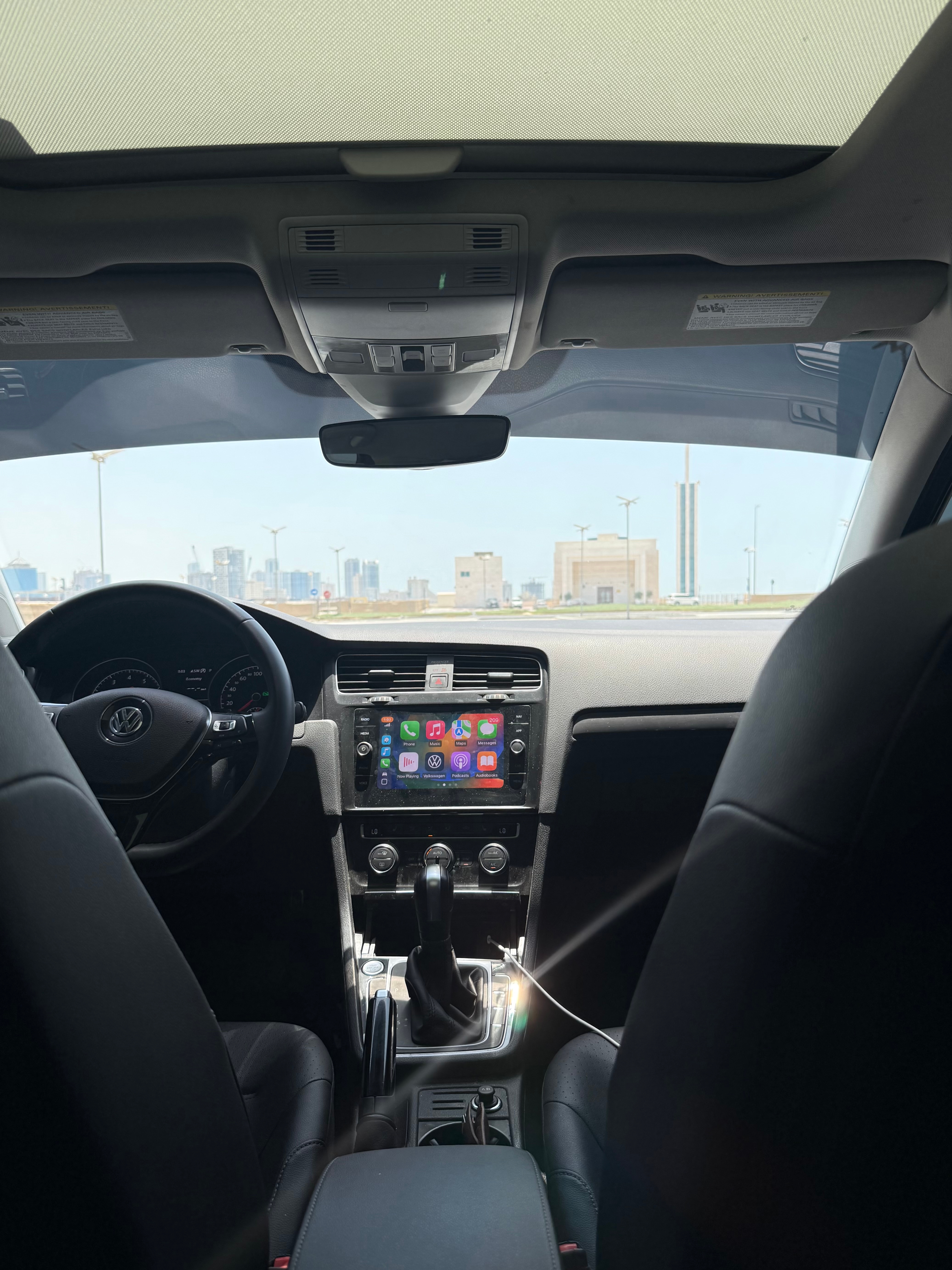 Grau Volkswagen Golf TSI S w/Sunroof 2021