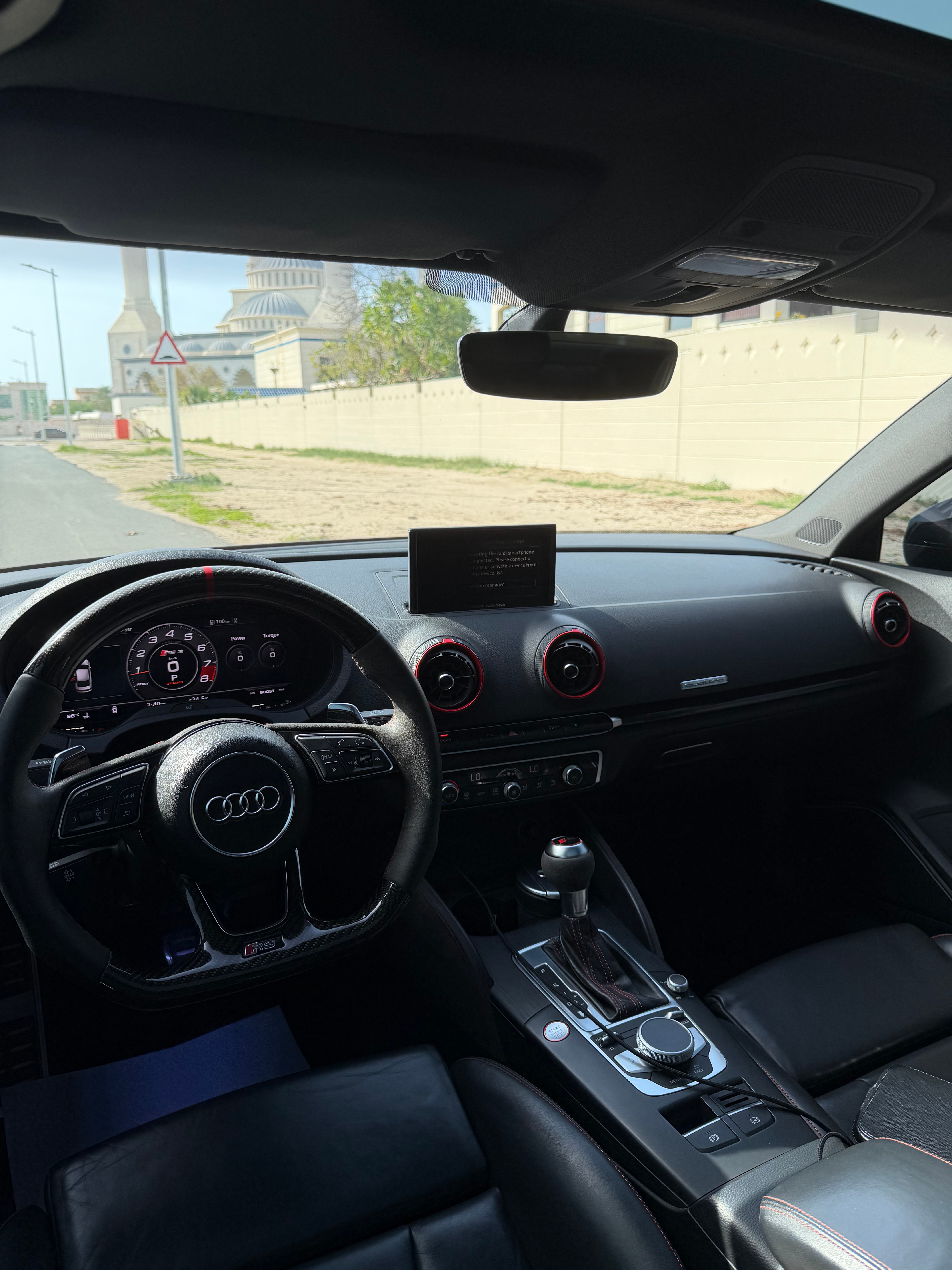 Gris foncé Audi RS3 TFSI Quattro 2017