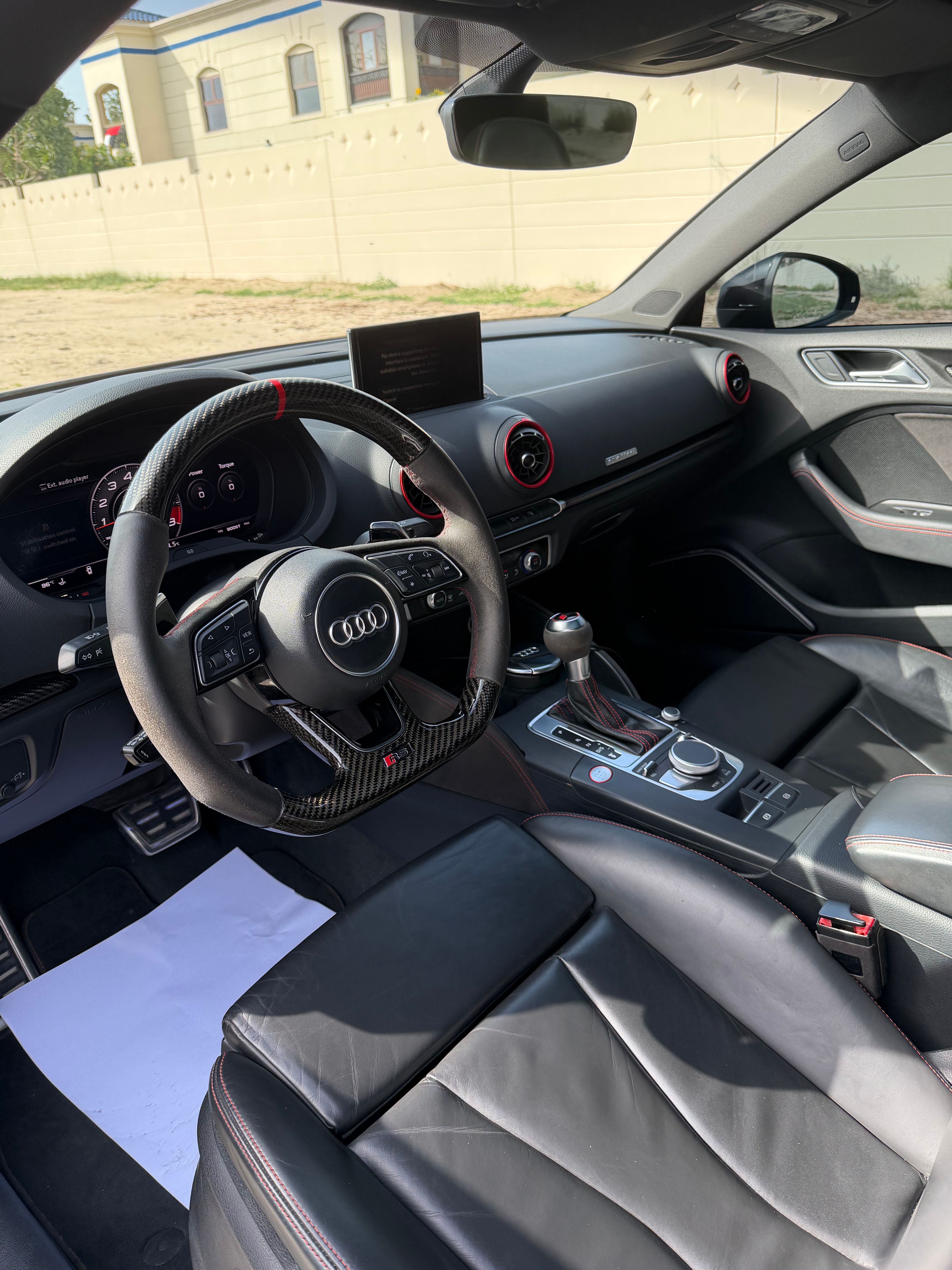 Gris foncé Audi RS3 TFSI Quattro 2017