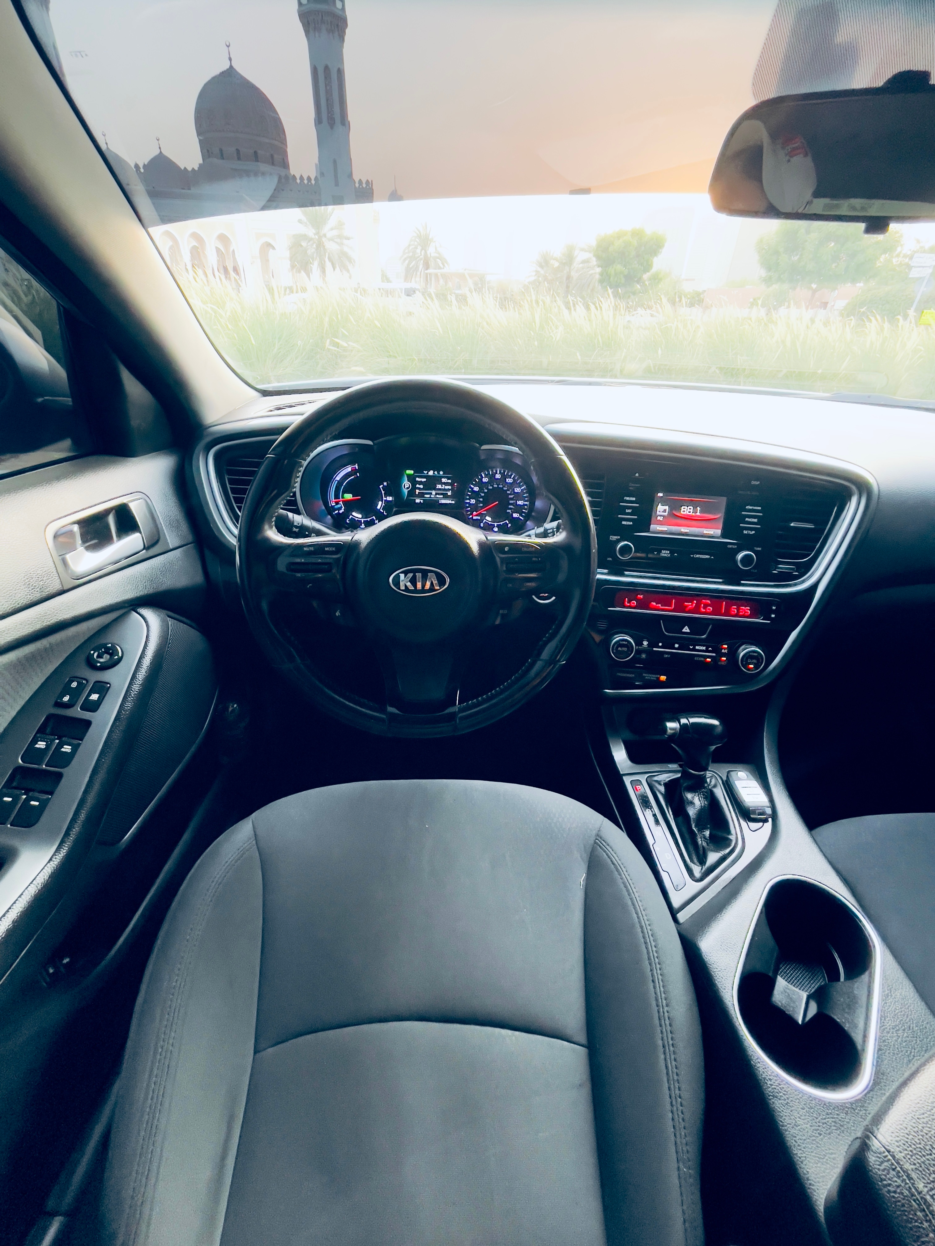Argent Kia Optima Hybrid Premium 2015