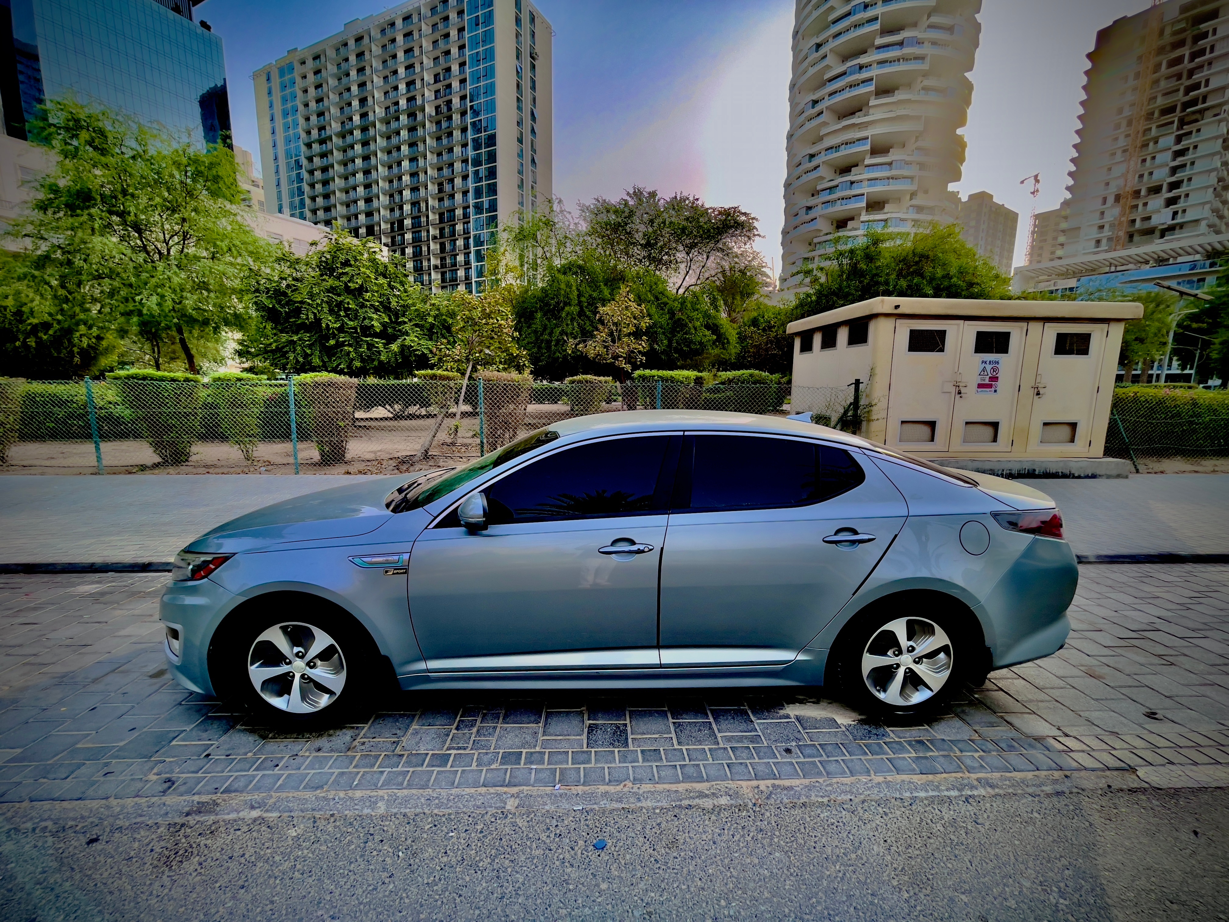 Argent Kia Optima Hybrid Premium 2015