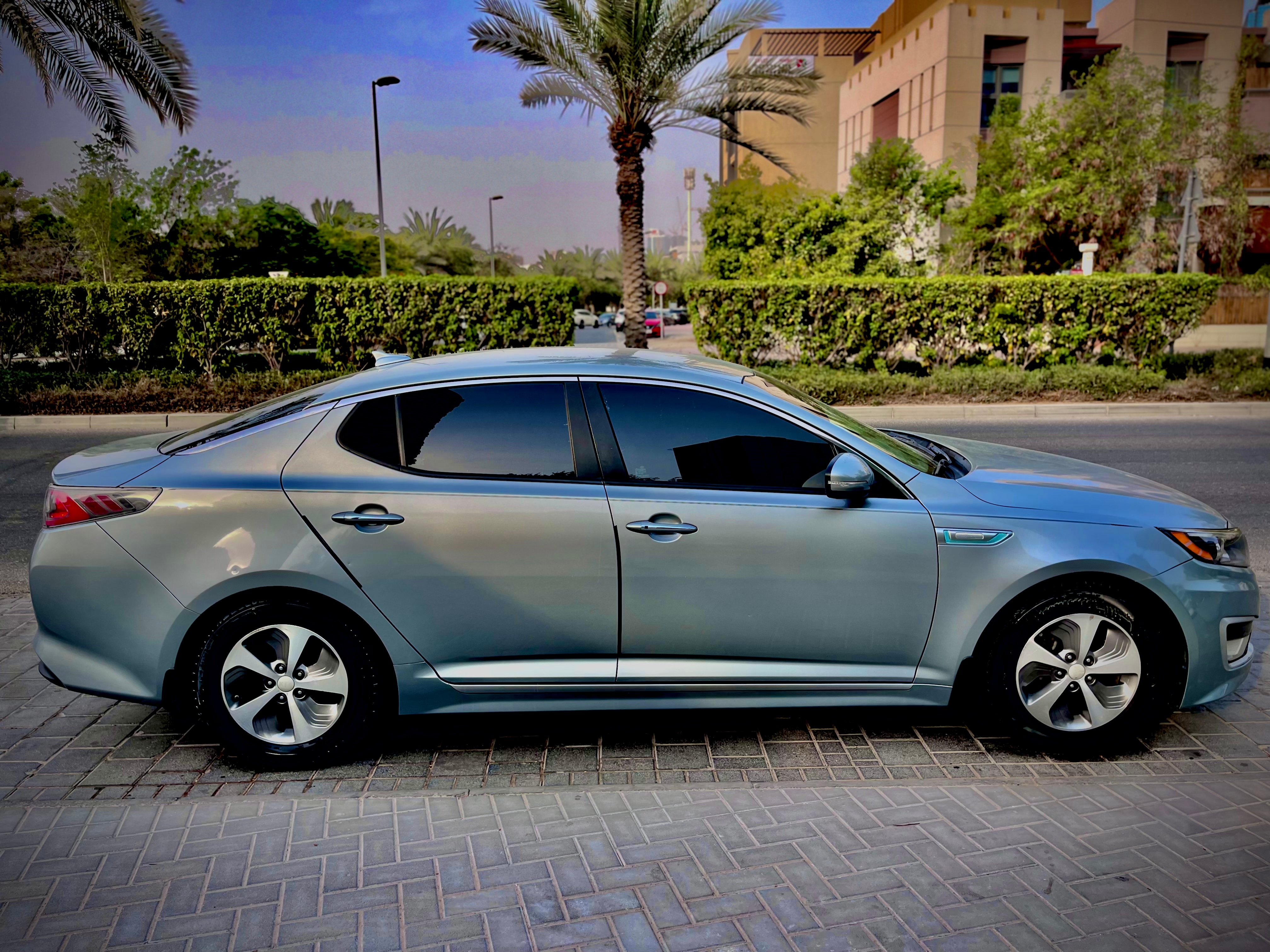 Argent Kia Optima Hybrid Premium 2015