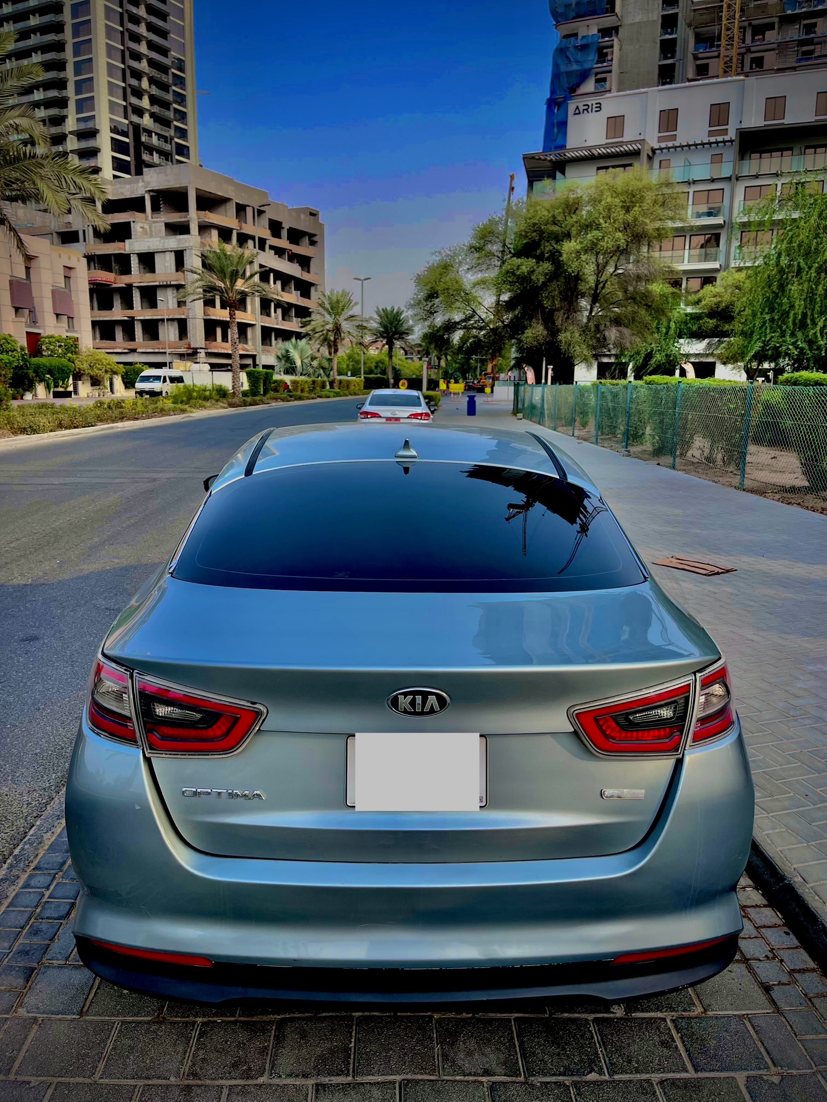 Argent Kia Optima Hybrid Premium 2015