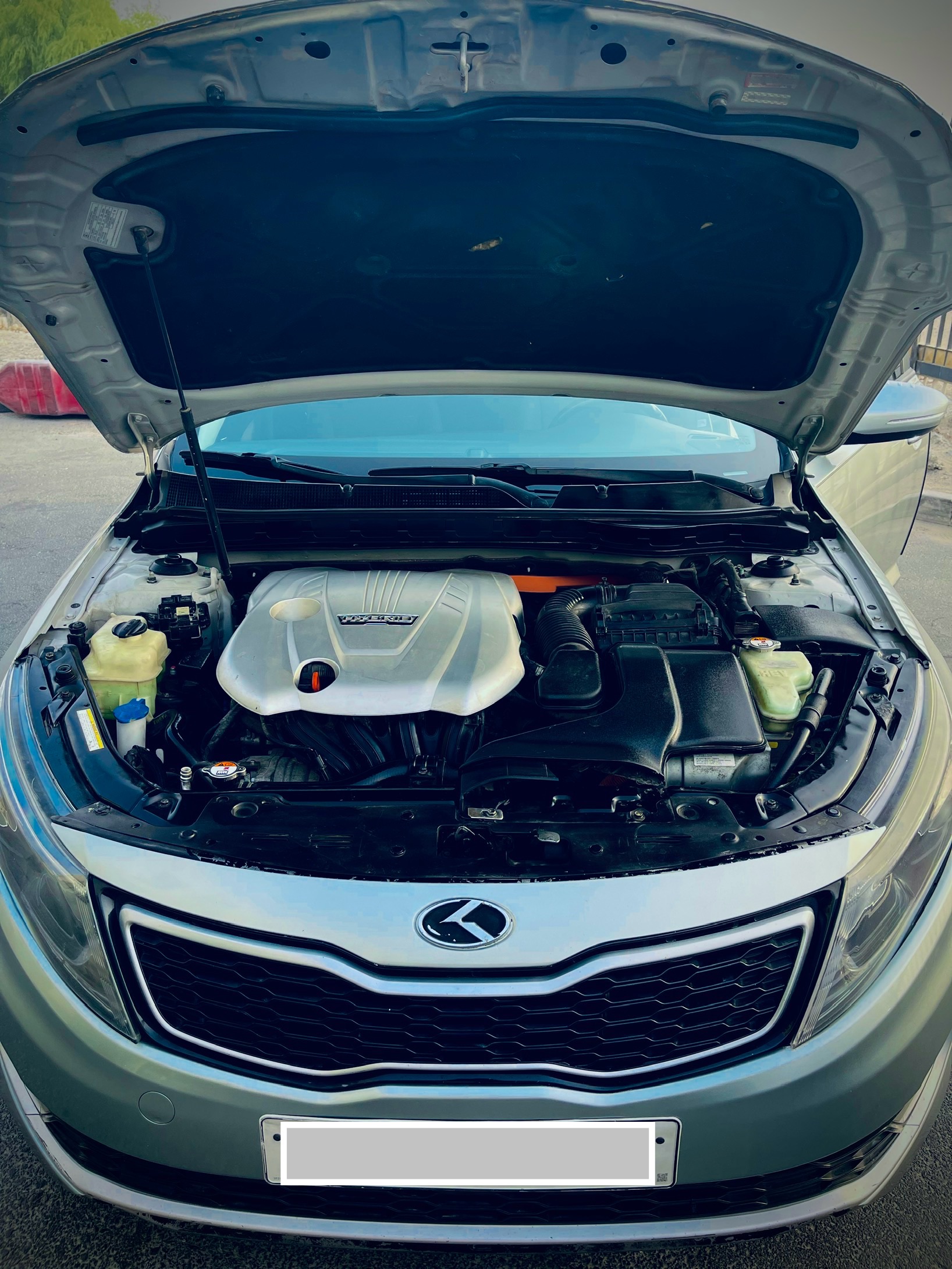 Argent Kia Optima Hybrid Premium 2015