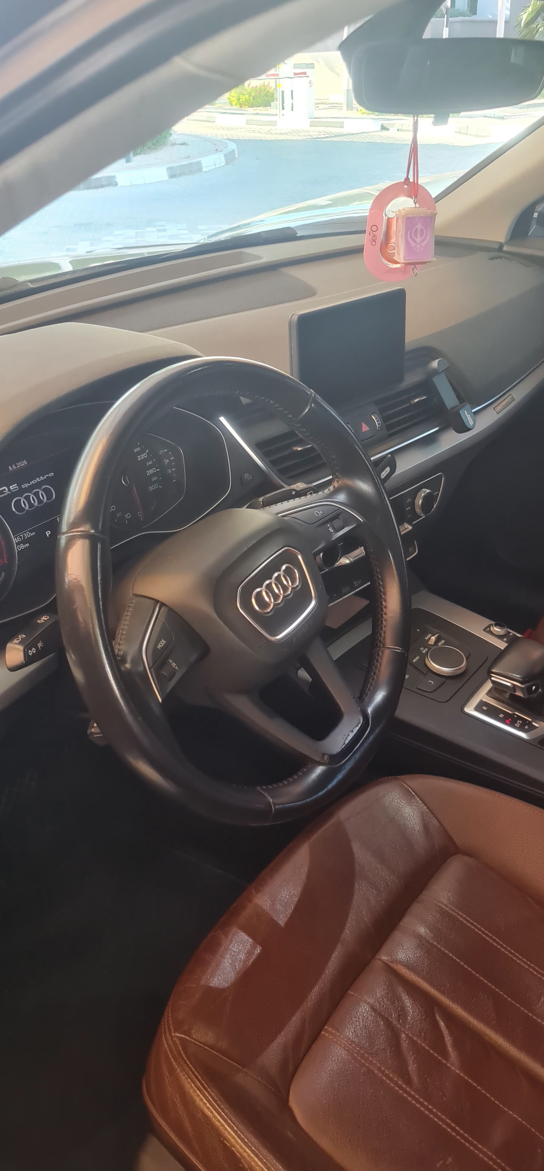 Grijs Audi Q5 45 TFSI quattro 2018