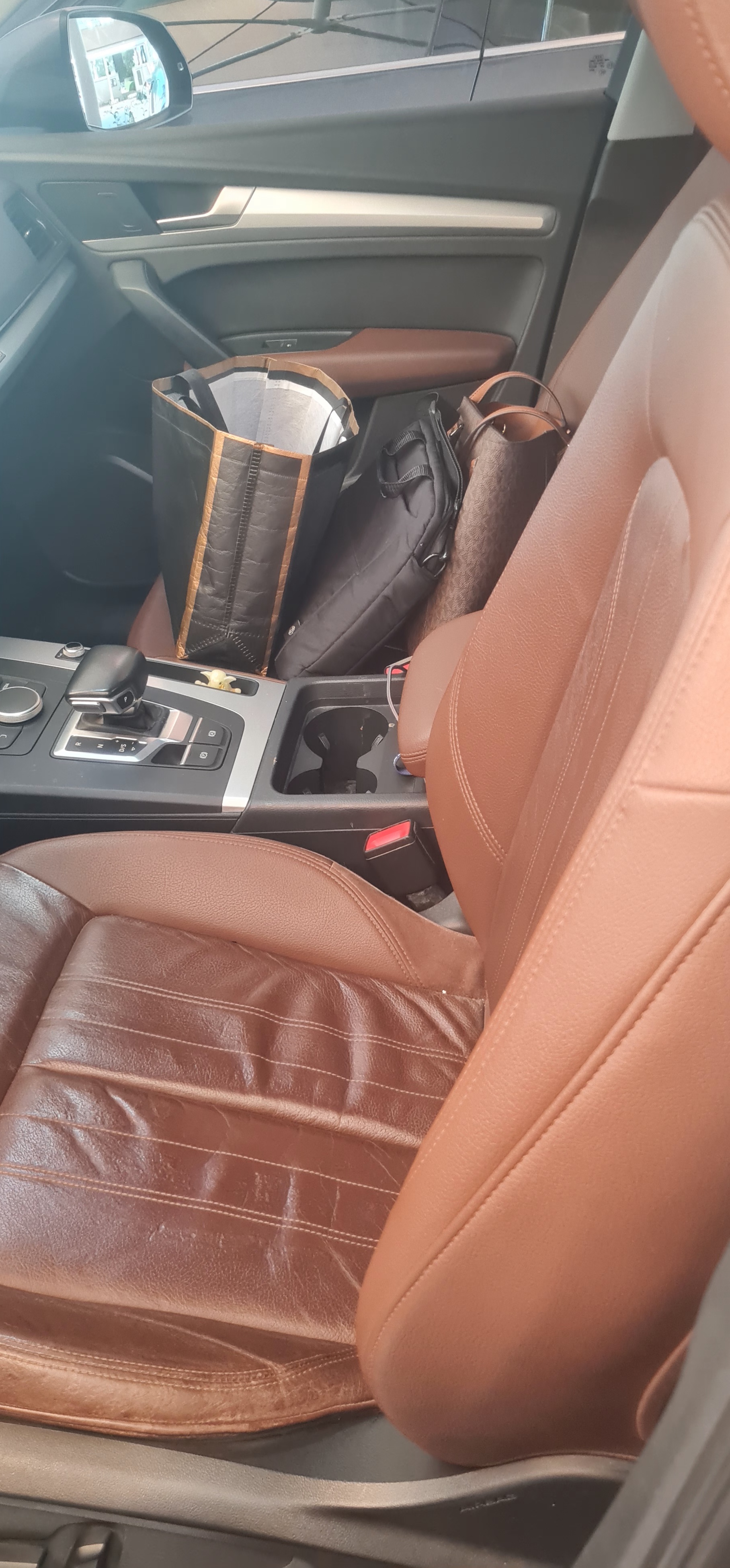 Grijs Audi Q5 45 TFSI quattro 2018