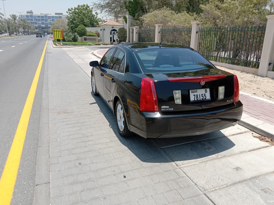 zwart Cadillac BLS 2007