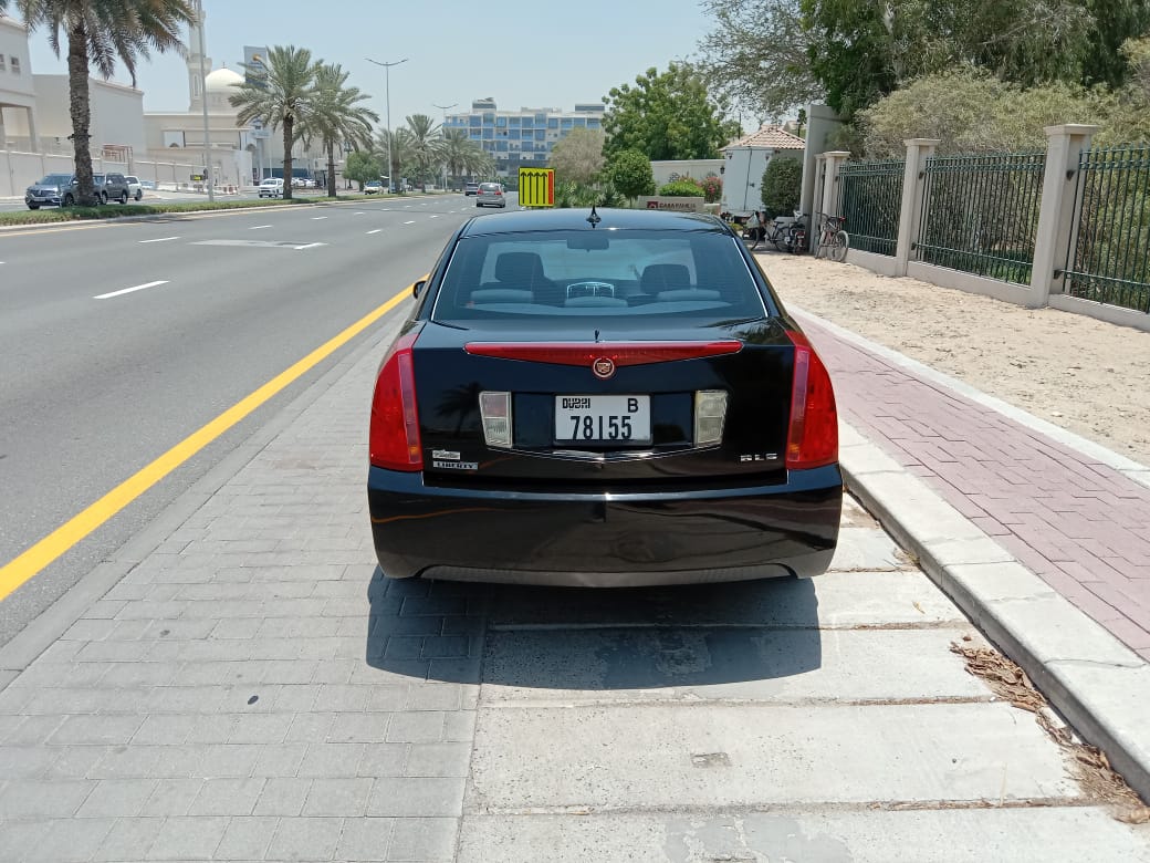 zwart Cadillac BLS 2007