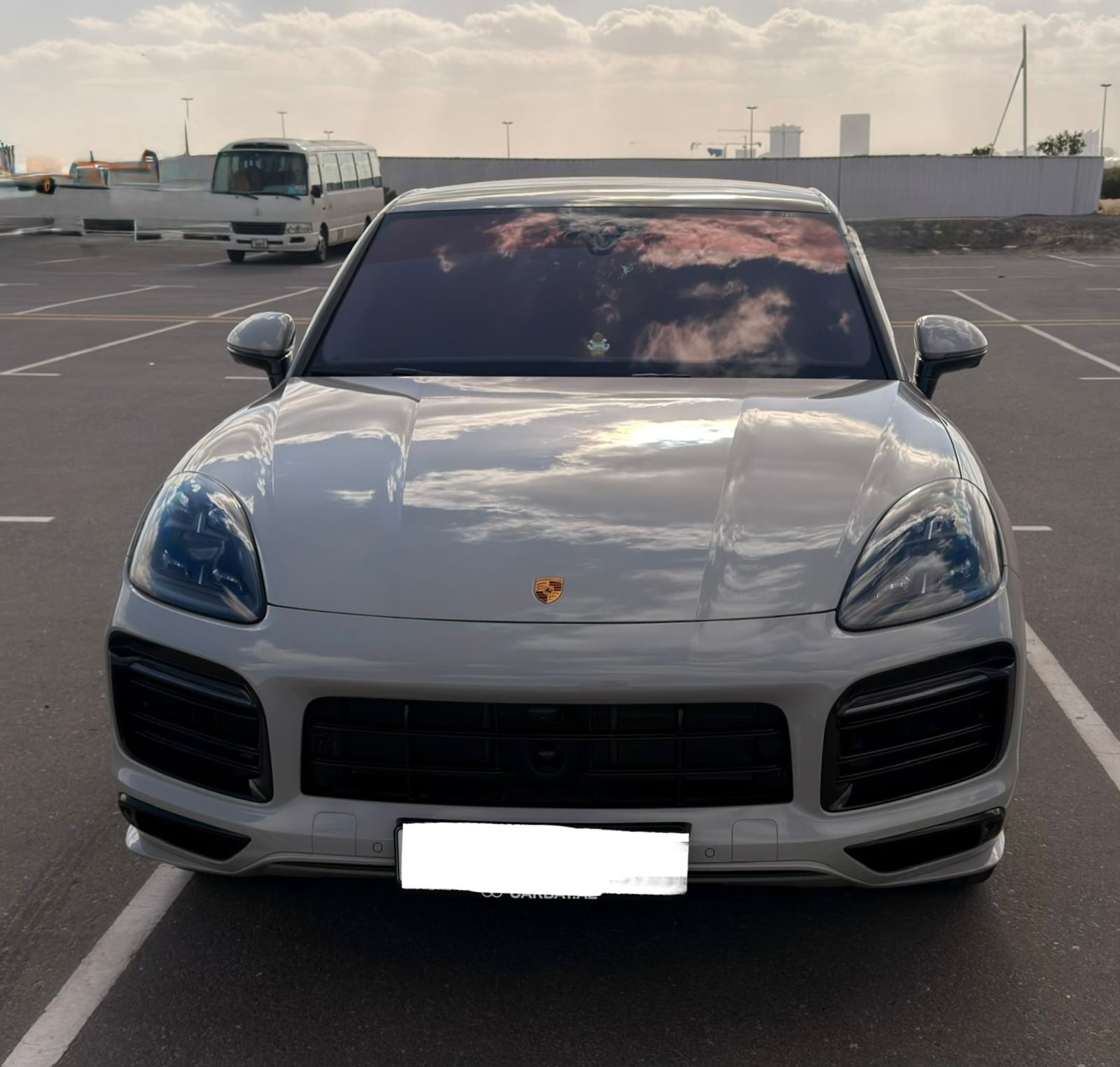 Gray Porsche Cayenne GTS 2023