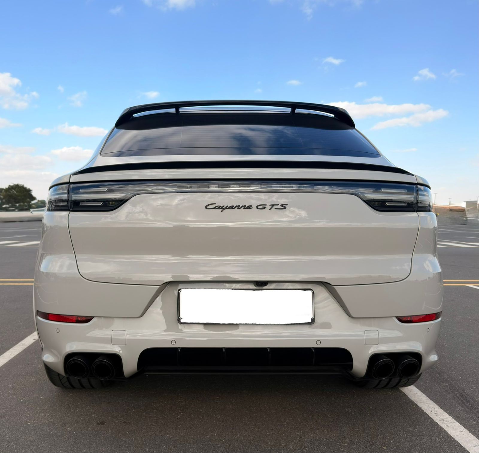 Gray Porsche Cayenne GTS 2023