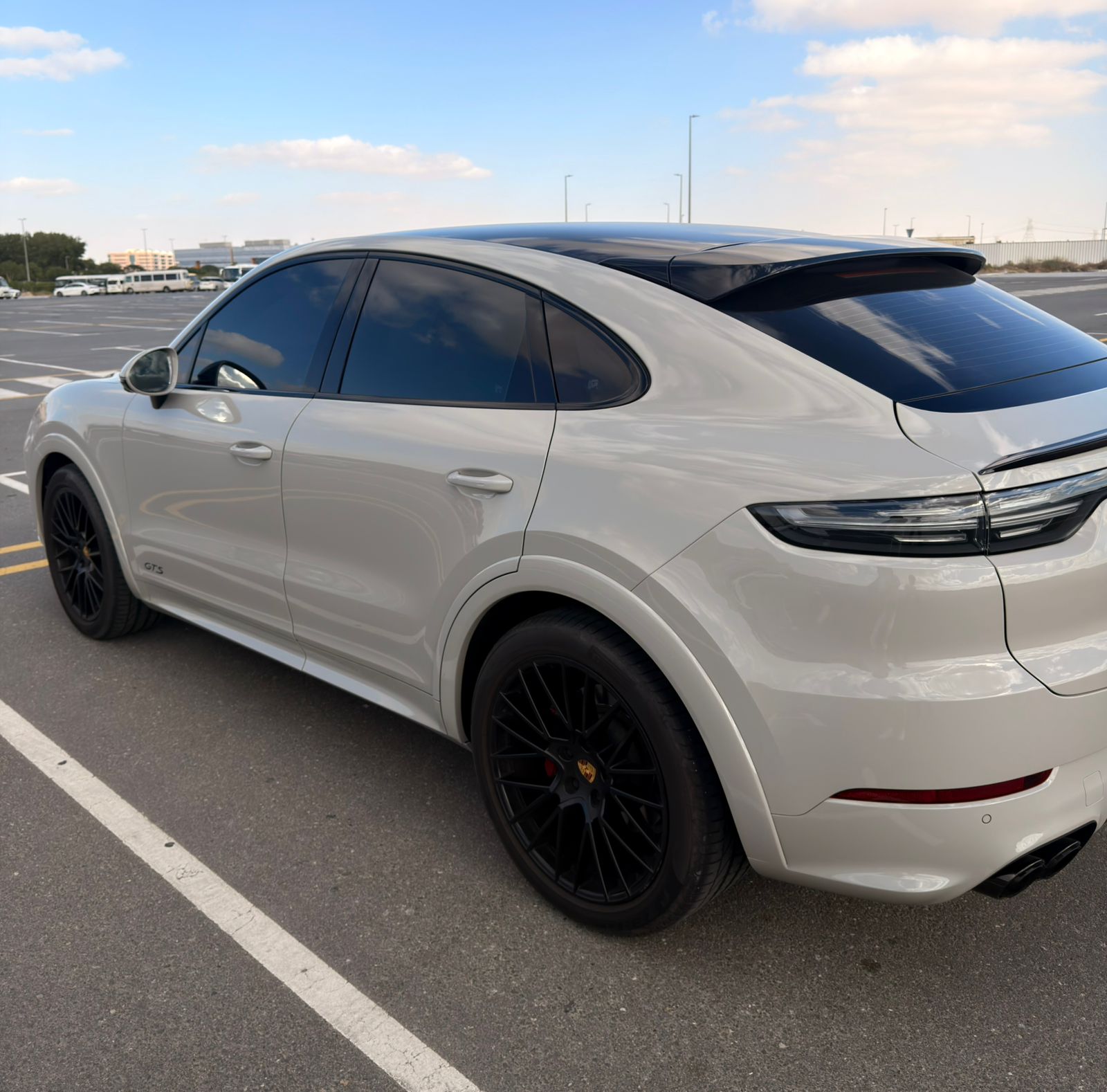Gray Porsche Cayenne GTS 2023