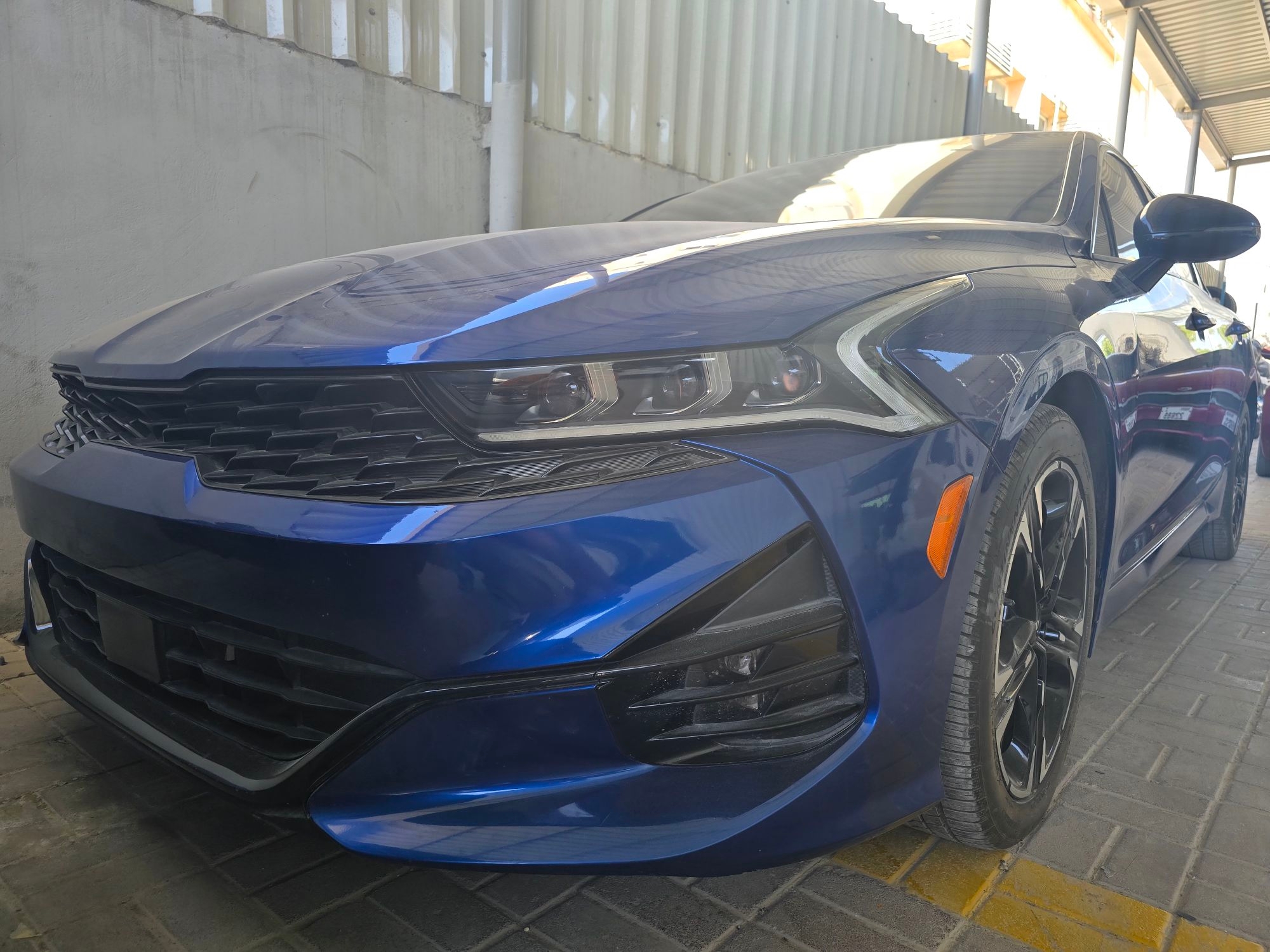 Blue Kia K5 Full Option 2022