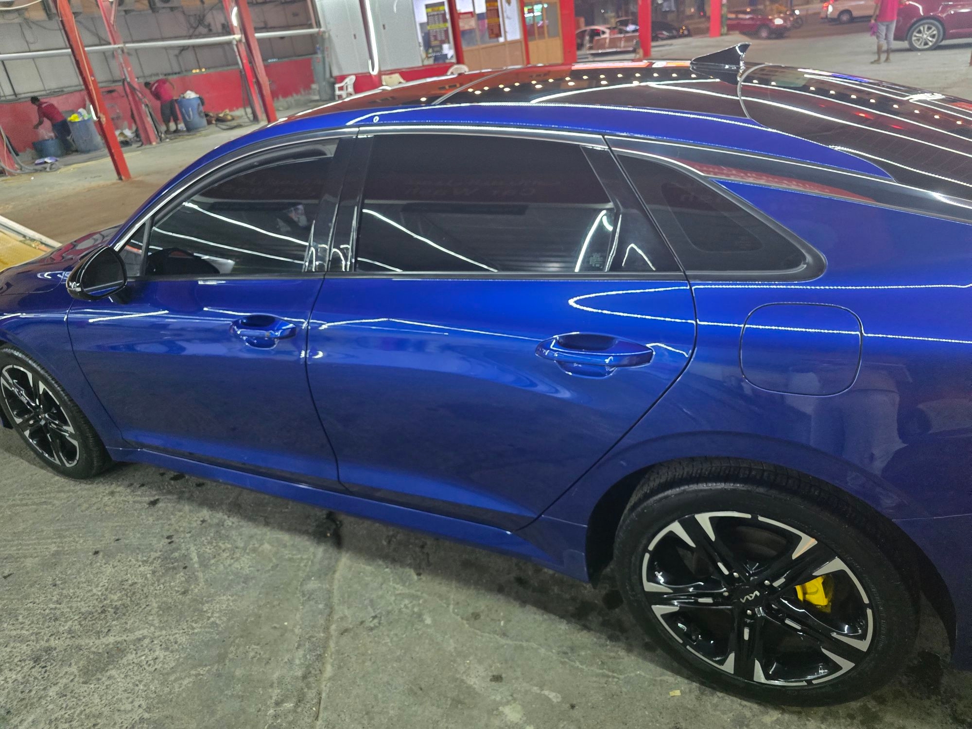 Blue Kia K5 Full Option 2022
