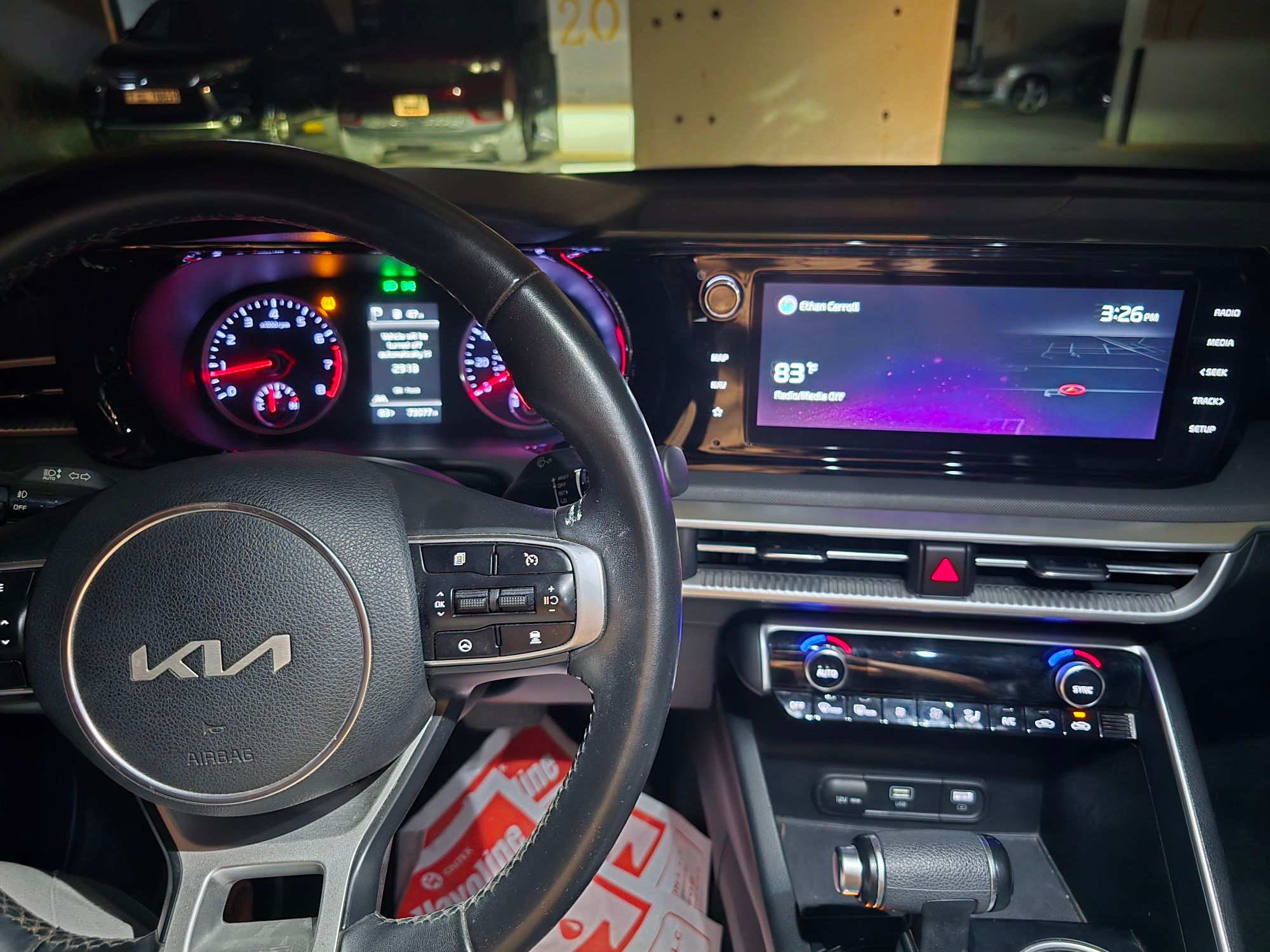 Blue Kia K5 Full Option 2022