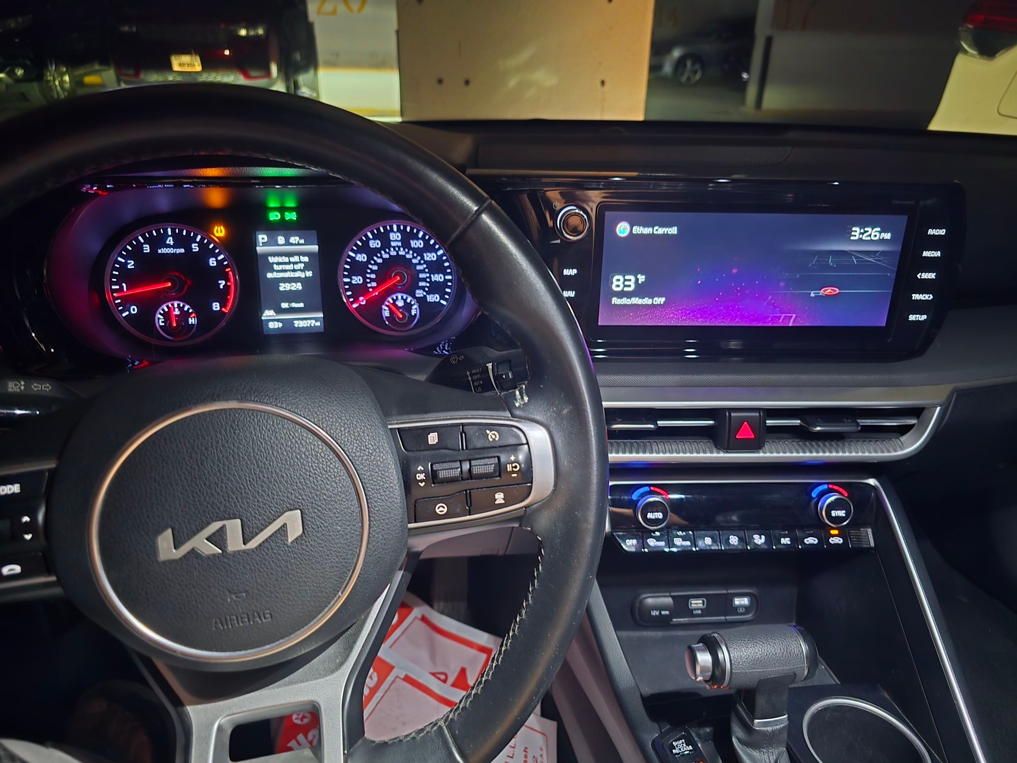 Blue Kia K5 Full Option 2022