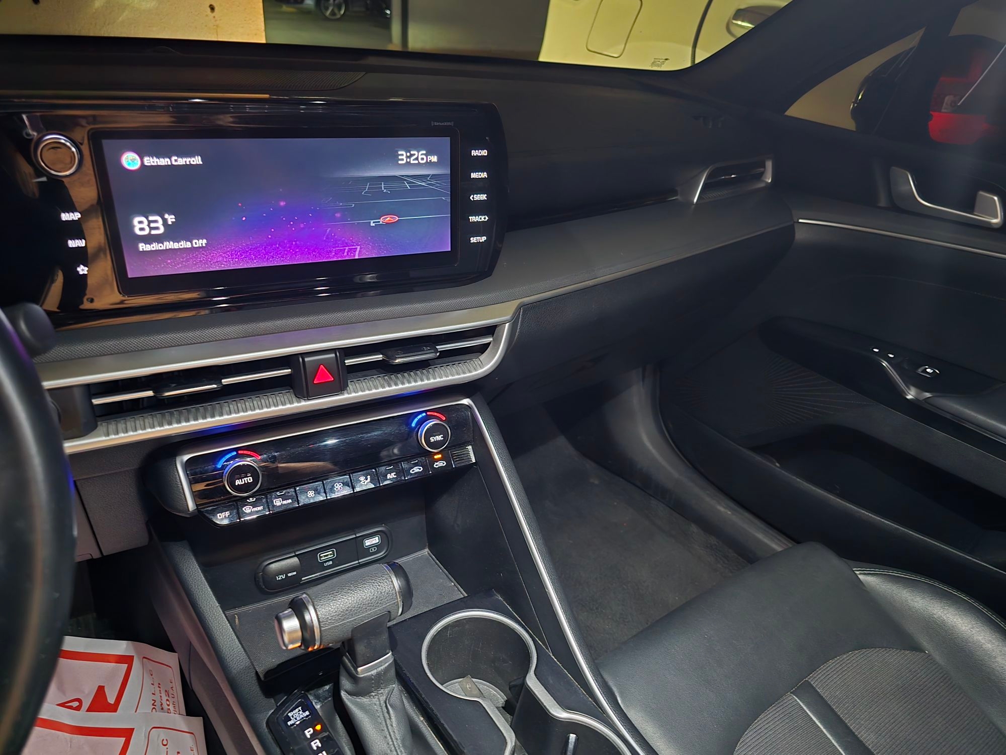 Blue Kia K5 Full Option 2022