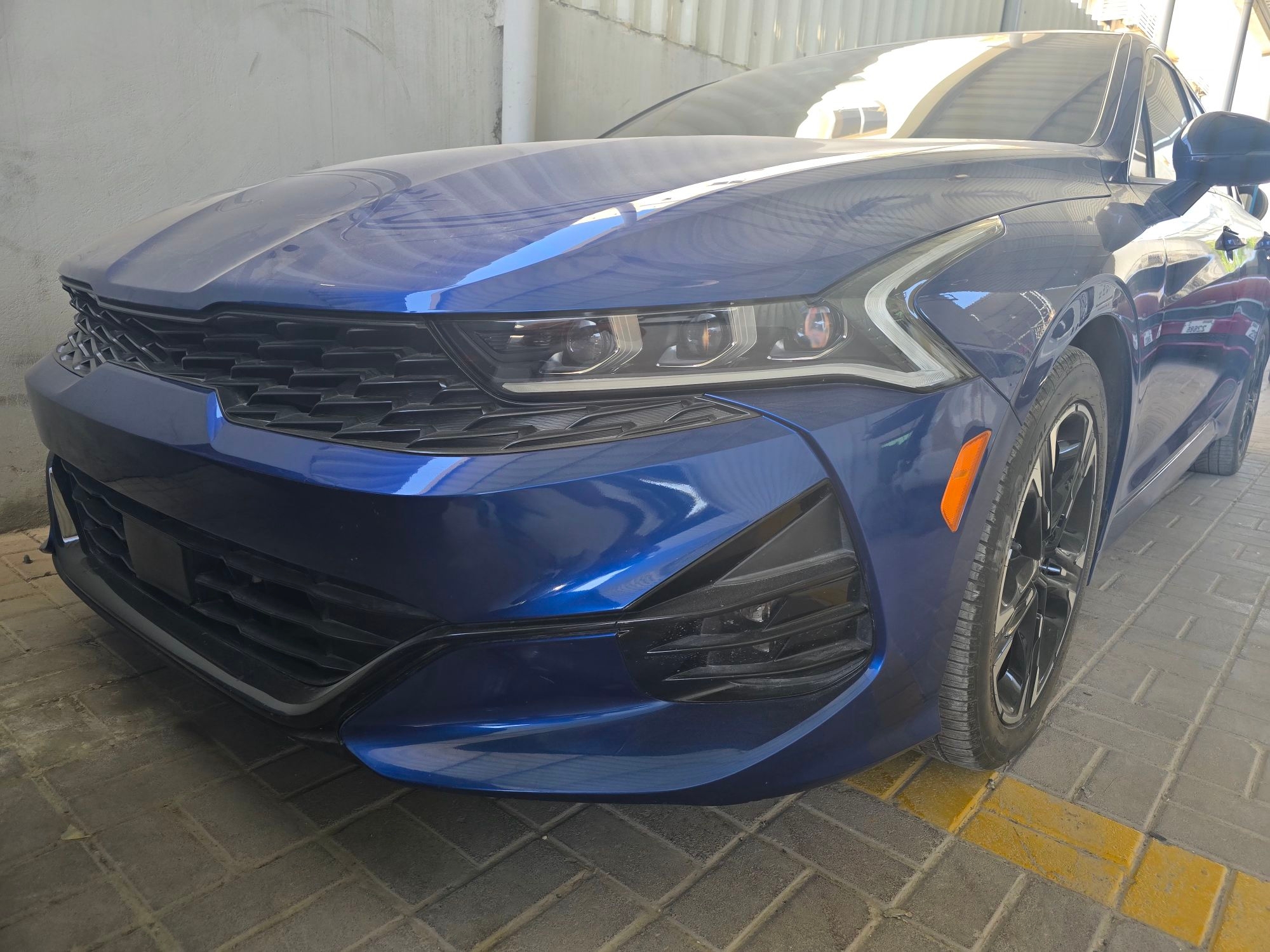 Blue Kia K5 Full Option 2022