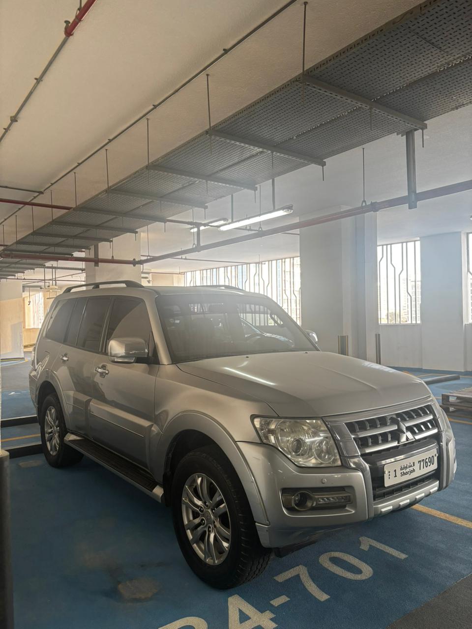 银 三菱 Pajero 4WD 5 Door Top Line 2018